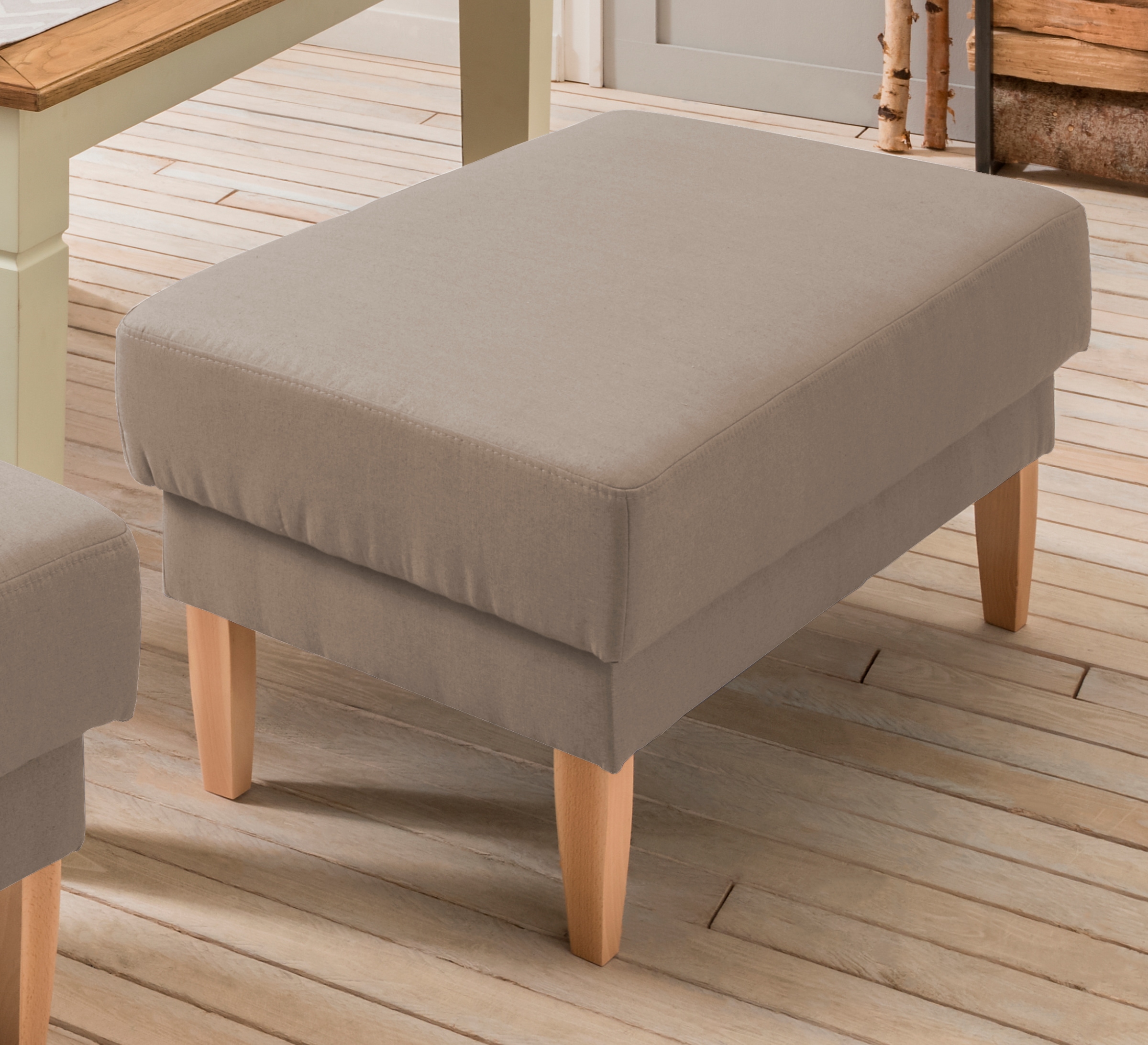Home affaire Hocker »Scalea«, passendes Küchensofa verfügbar, in verschiedenen Stoffen und Farben