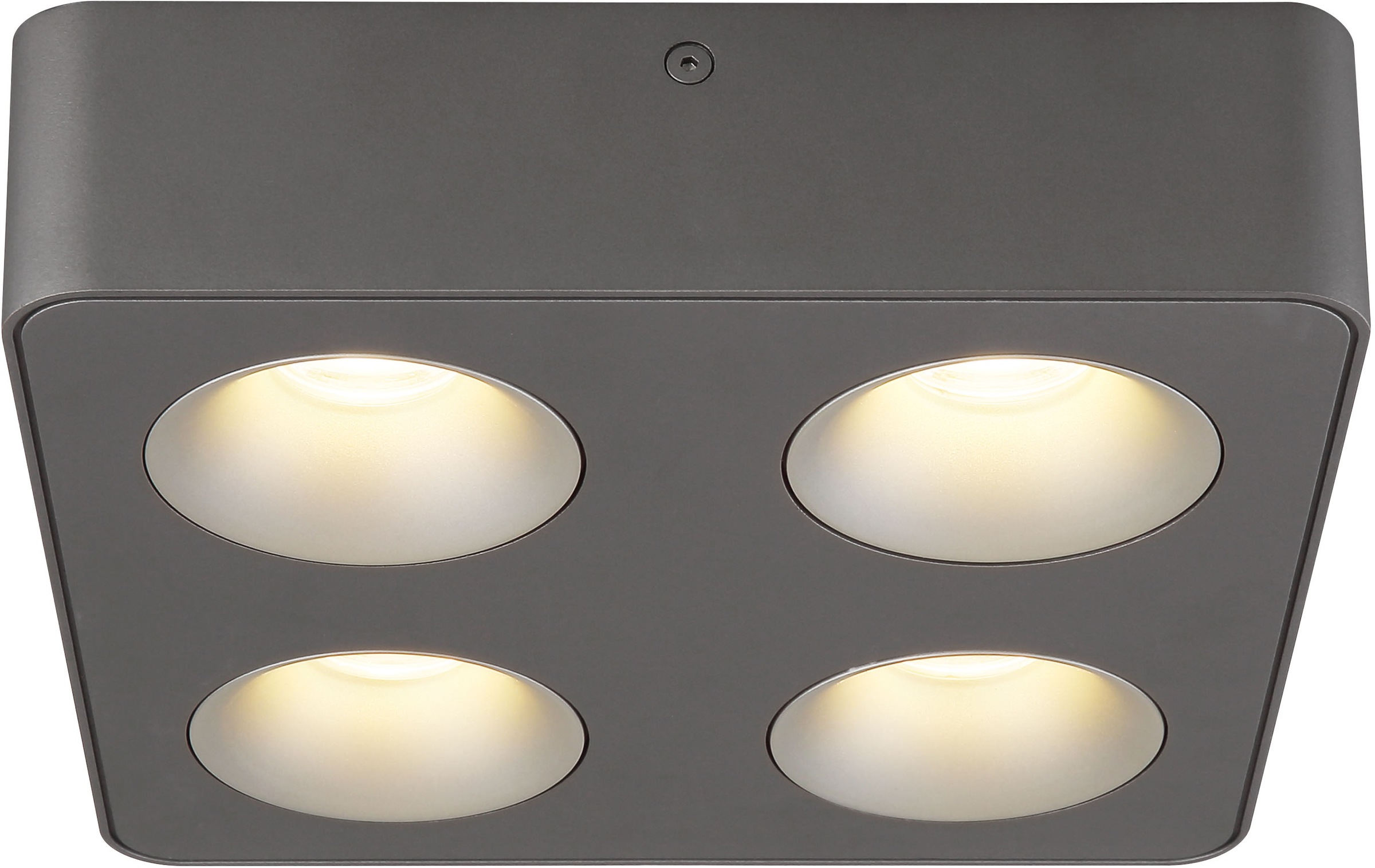 GLOBO LIGHTING LED Deckenstrahler »HANGARAU« LED-Modul 1 Stk. Warmweiß Spot günstig online kaufen
