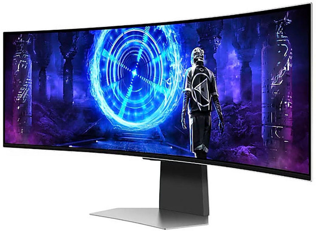 Samsung Curved-Gaming-OLED-Monitor »S49DG954SU«, 124 cm/49 Zoll, 5120 x 1440 px, UWQHD, 0,03 ms Reaktionszeit, 240 Hz