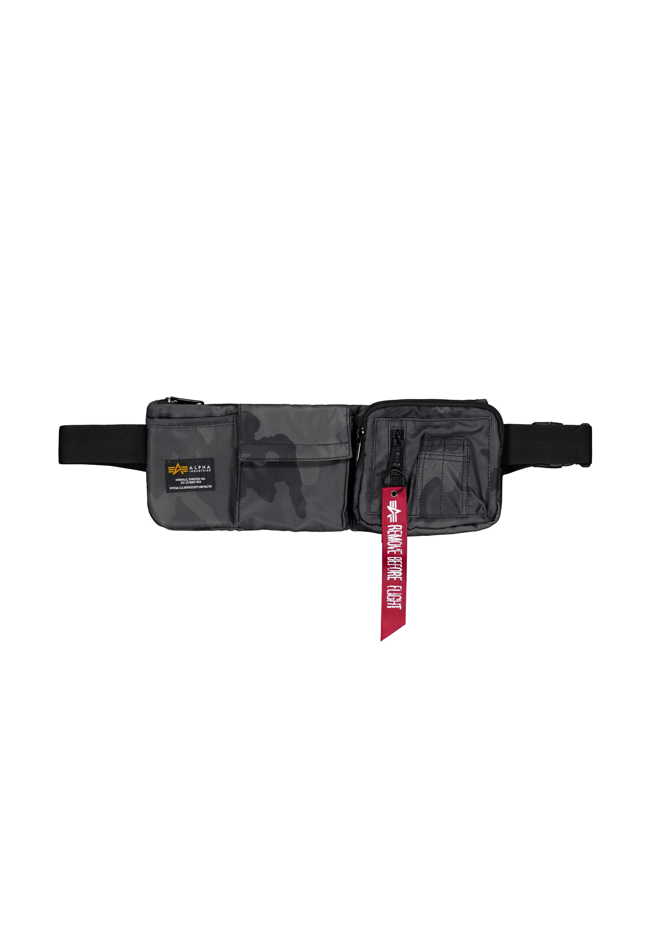 ALPHA INDUSTRIES Tragetasche »Crew Utility Bag Camo« black camo