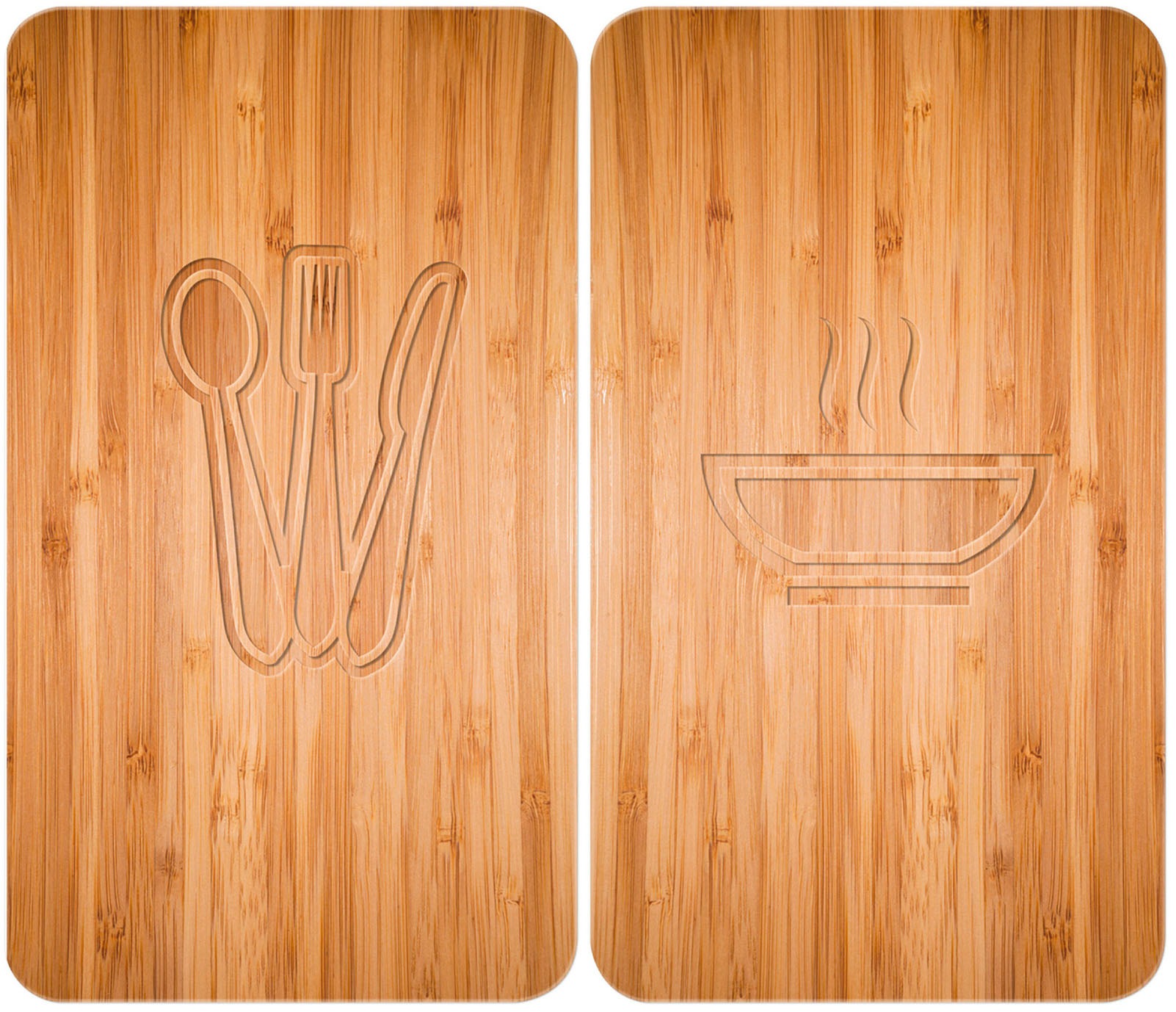 WENKO Herd-Abdeckplatte »Universal Modell Lunch«, (Set, 2 tlg.), Herdabdeck günstig online kaufen