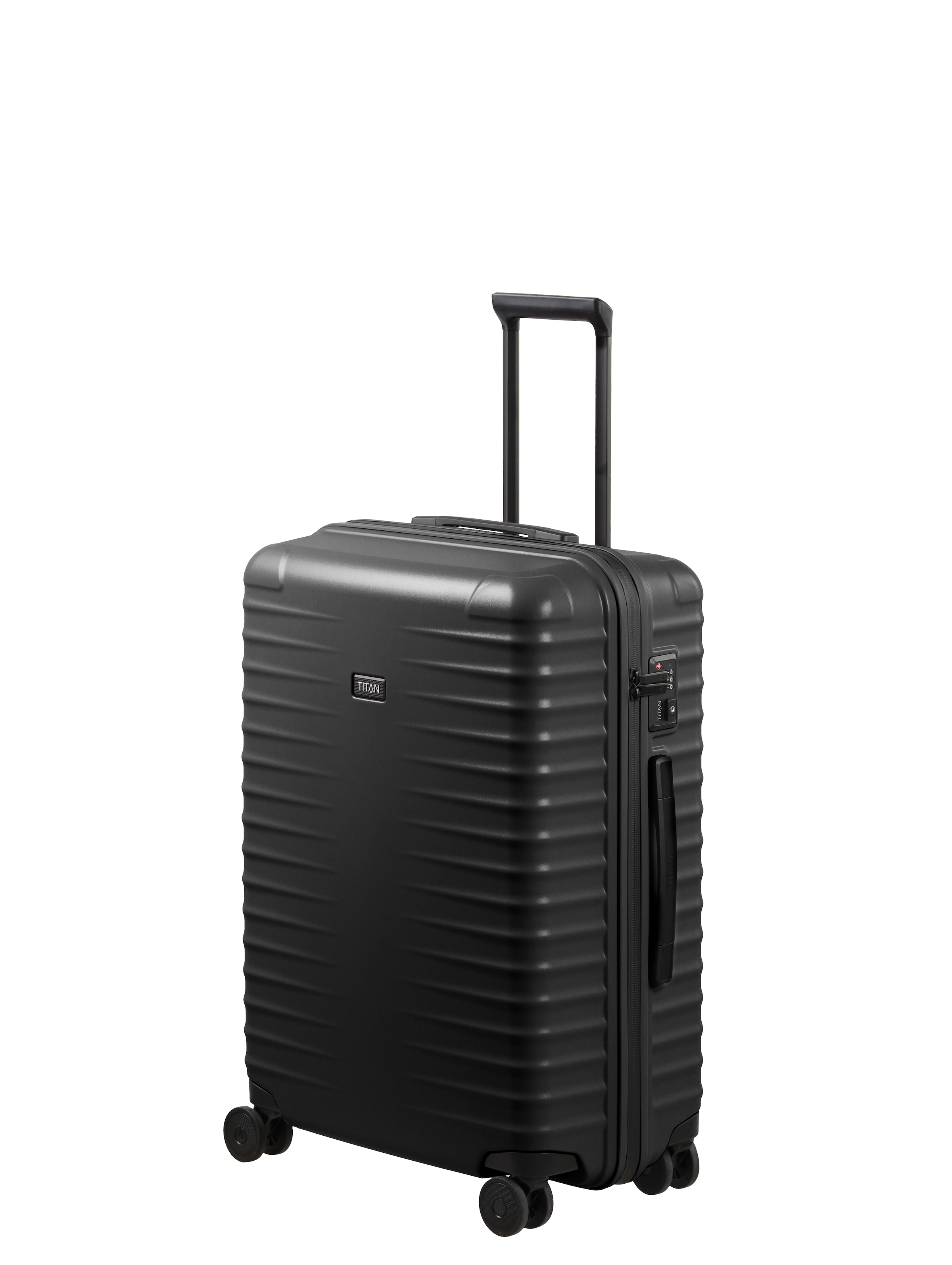 TITAN - Made in Germany Trolley »UPGRADE Koffer Hartschale« 80 l 4 Rollen mit kratzresistenter Oberfläche und cleverer Innenaufteilung
