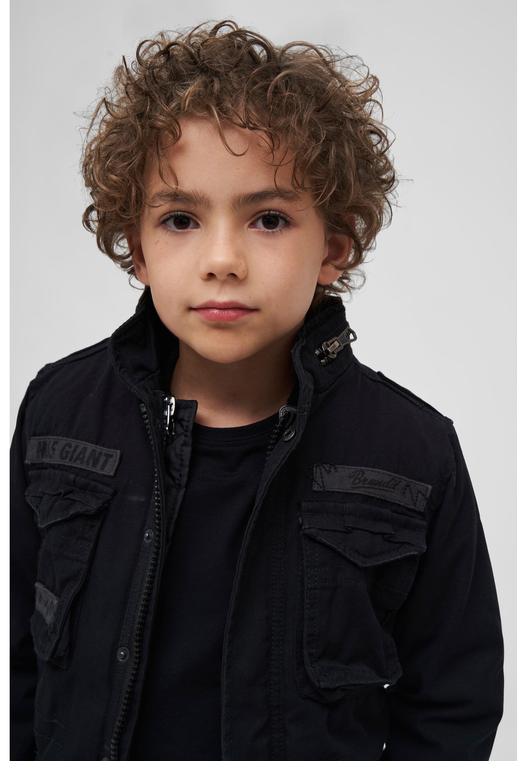Brandit Parka »Brandit Herren Kids M65 Giant Jacket« 1 Stk. tlg. mit Kapuze