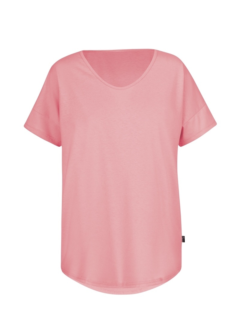 online T-Shirt Oversize »TRIGEMA Trigema V-Ausschnitt« mit bei T-Shirt