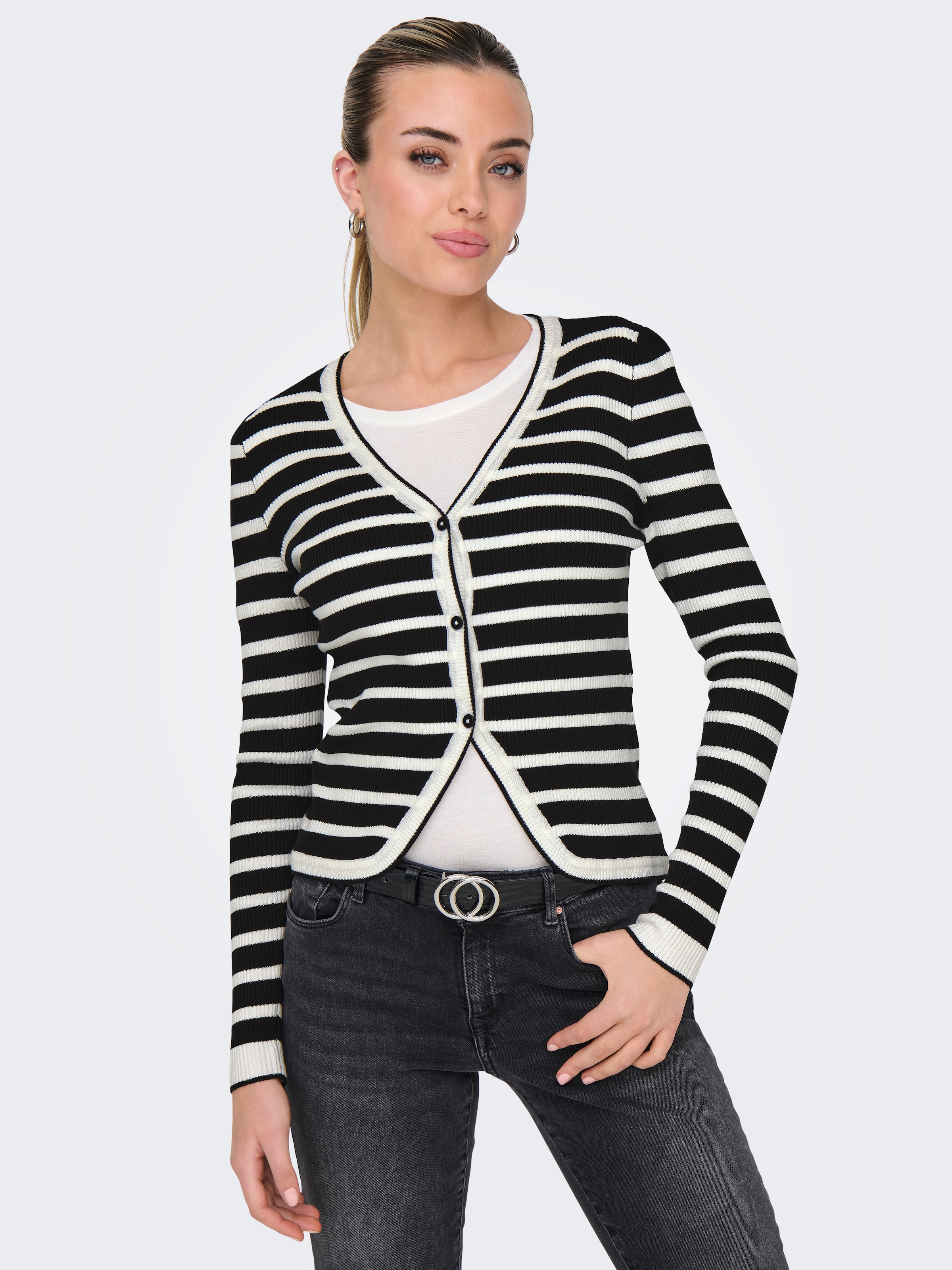 ONLY Strickjacke »ONLMEDDI LS V-NECK CARDIGAN CC KNT«