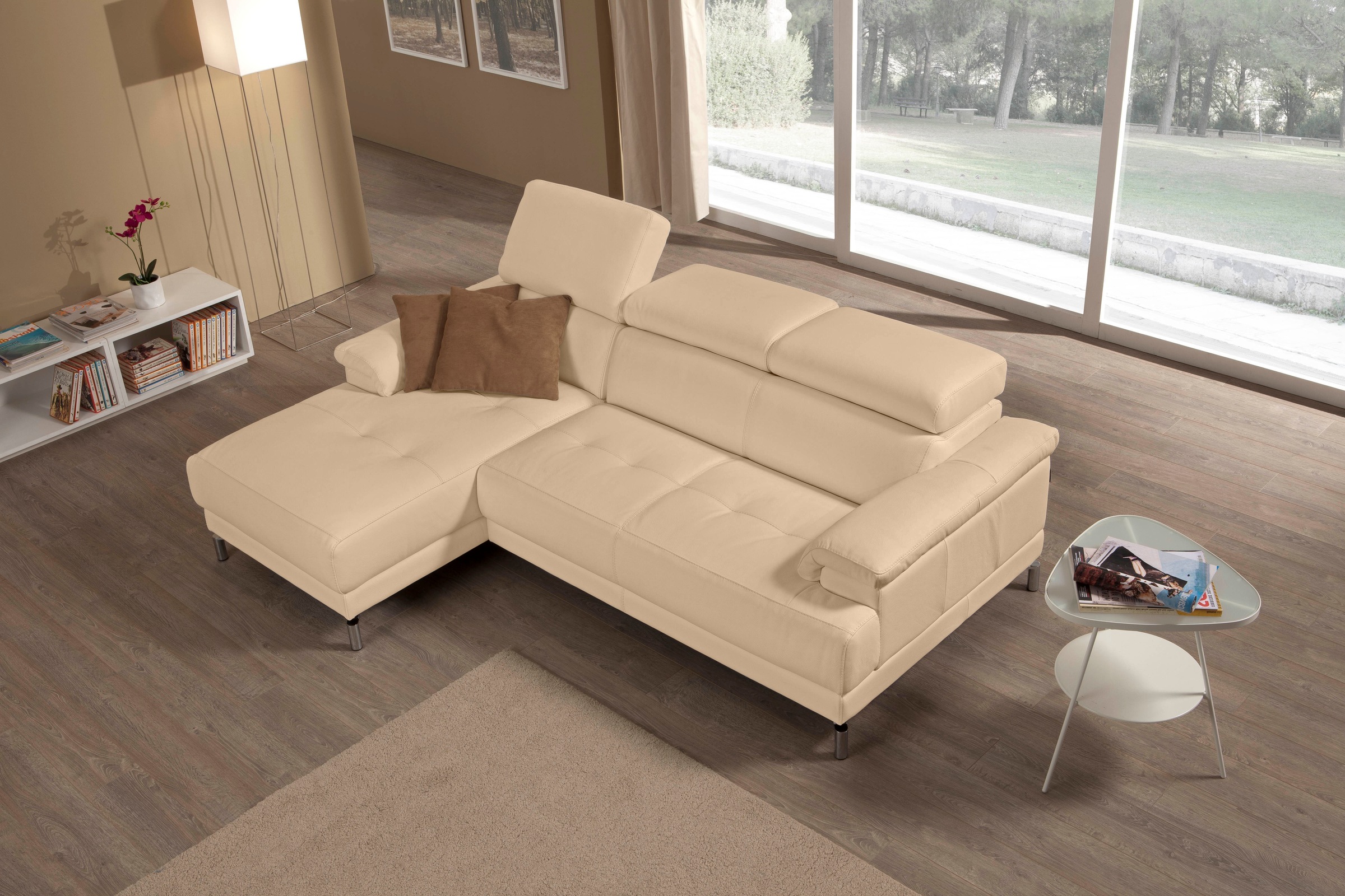 Egoitaliano Ecksofa »Soul, Design und Sitzkomfort auf hohem Niveau, tolle D günstig online kaufen
