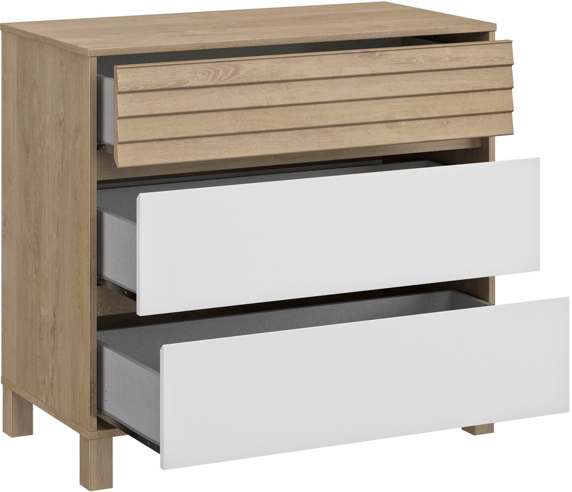 Gami Babyzimmer-Komplettset »Achille Set N°2« 4 Stk. tlg. Praktisches und funktionales Babyzimmer