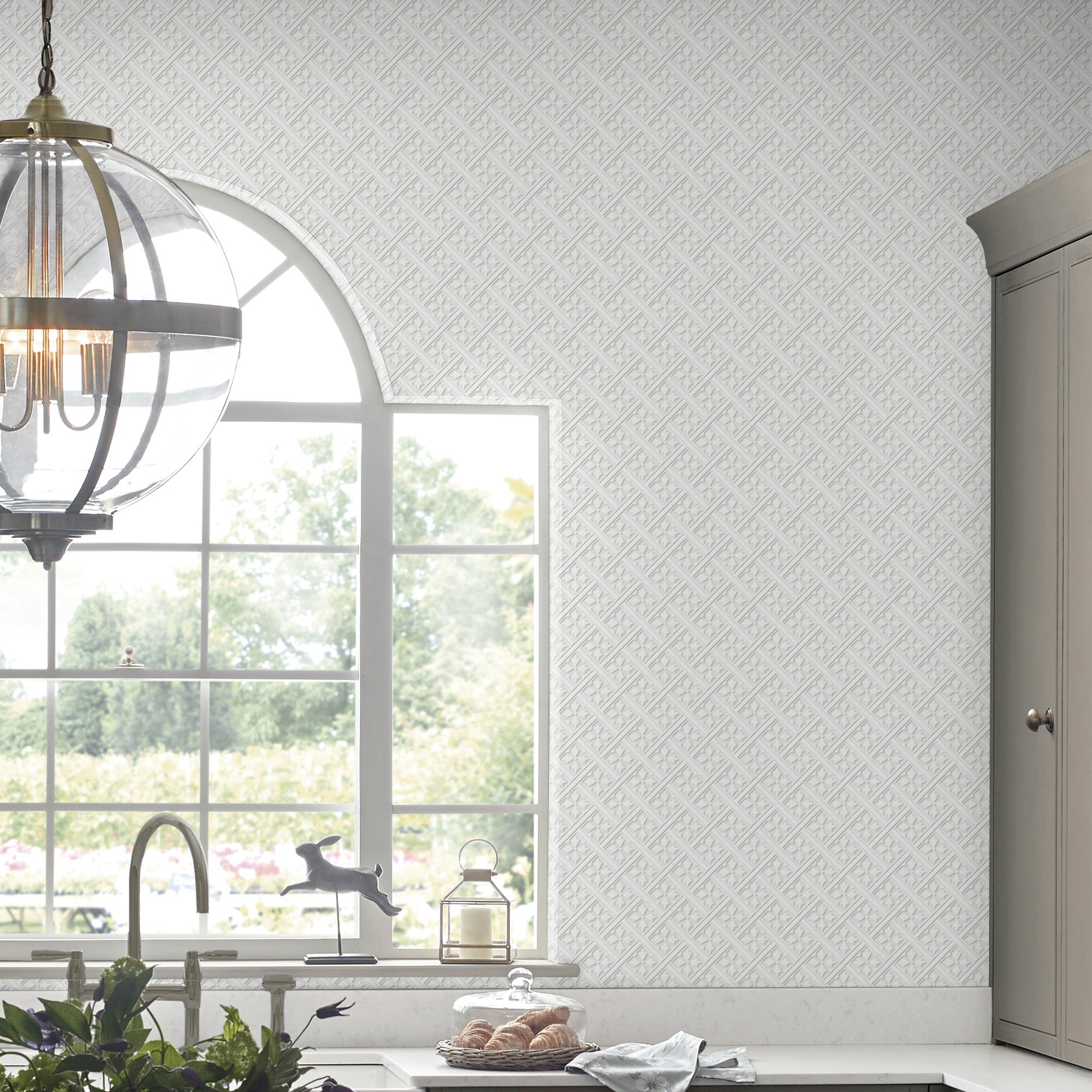LAURA ASHLEY Vliestapete »Mr Jones«, botanisch, FSC® zertifiziert, mit lebhaftem Druck, 10 Meter Länge