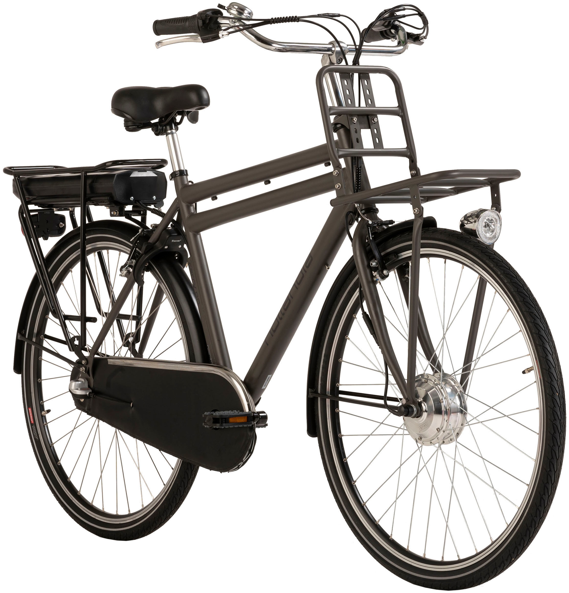 Hollandia E-Bike »Carry On«, 3 Gang, Shimano, Nexus, Frontmotor 250 W, Pedelec, Elektrofahrrad für Damen u. Herren