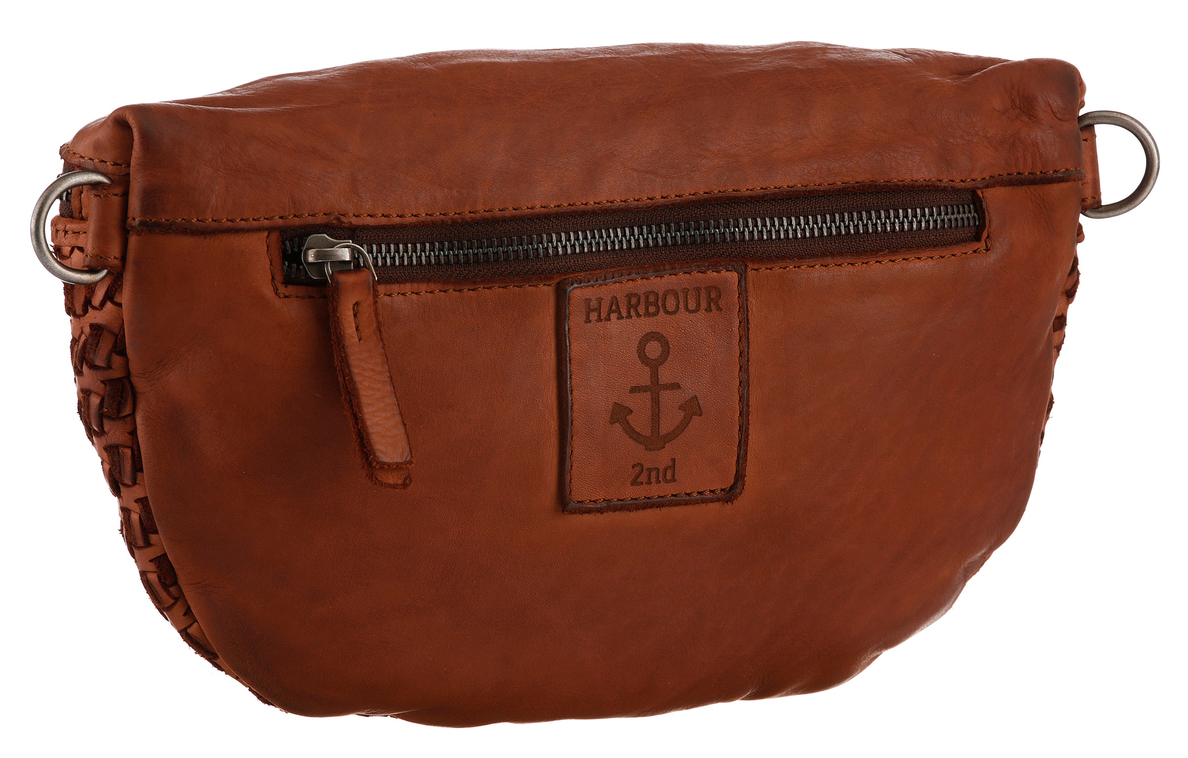 HARBOUR 2nd Bauchtasche, Umhängetasche Tasche Damen mit modischer Flecht-Optik
