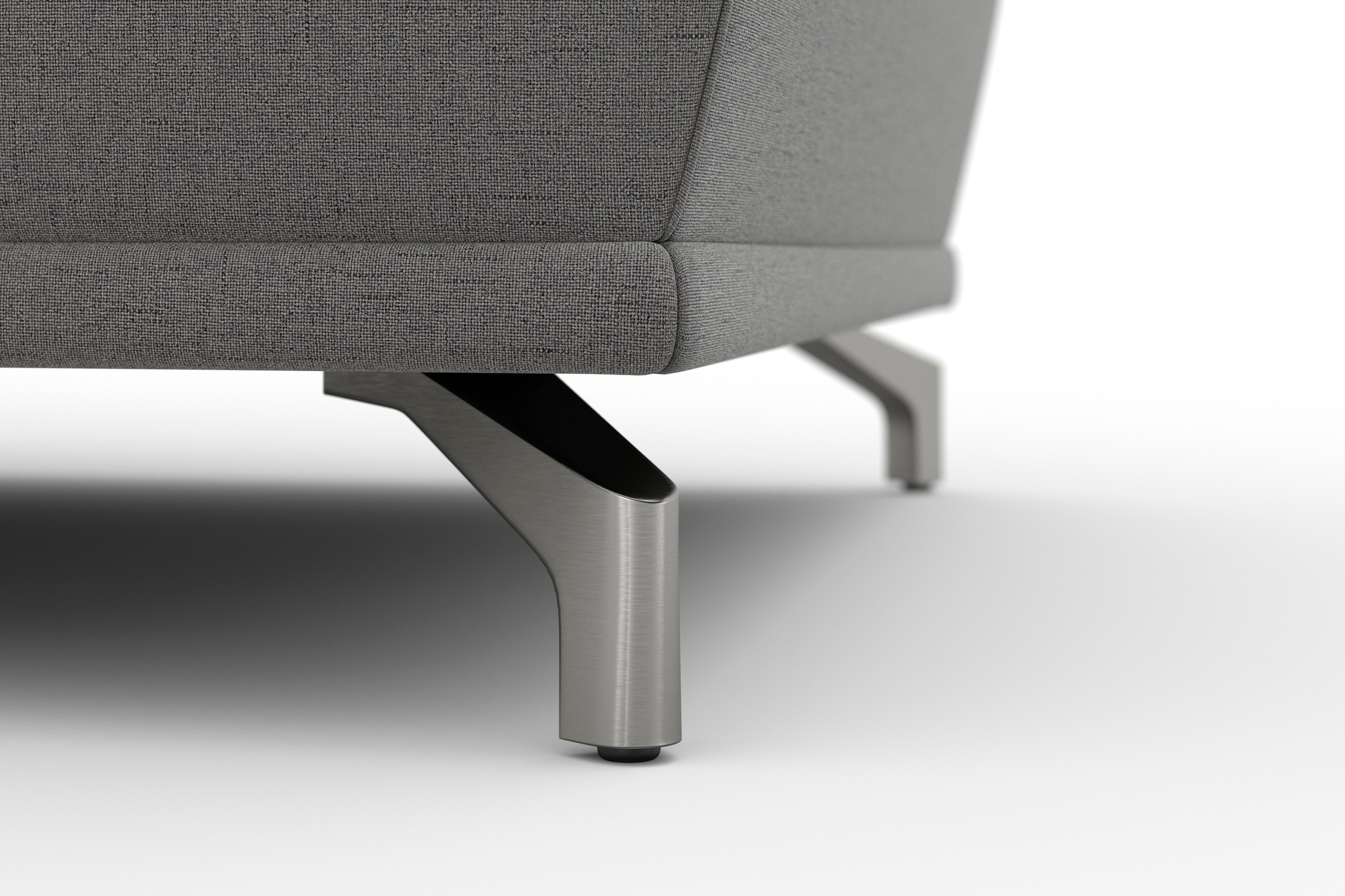 sit&more Ecksofa »Cabrio L-Form, mit Sitztiefenverstellung, Arm- und Kopfteilverstellung«, 3 Nierenkissen, Federkern, optional Bettfunktion und Stauraum