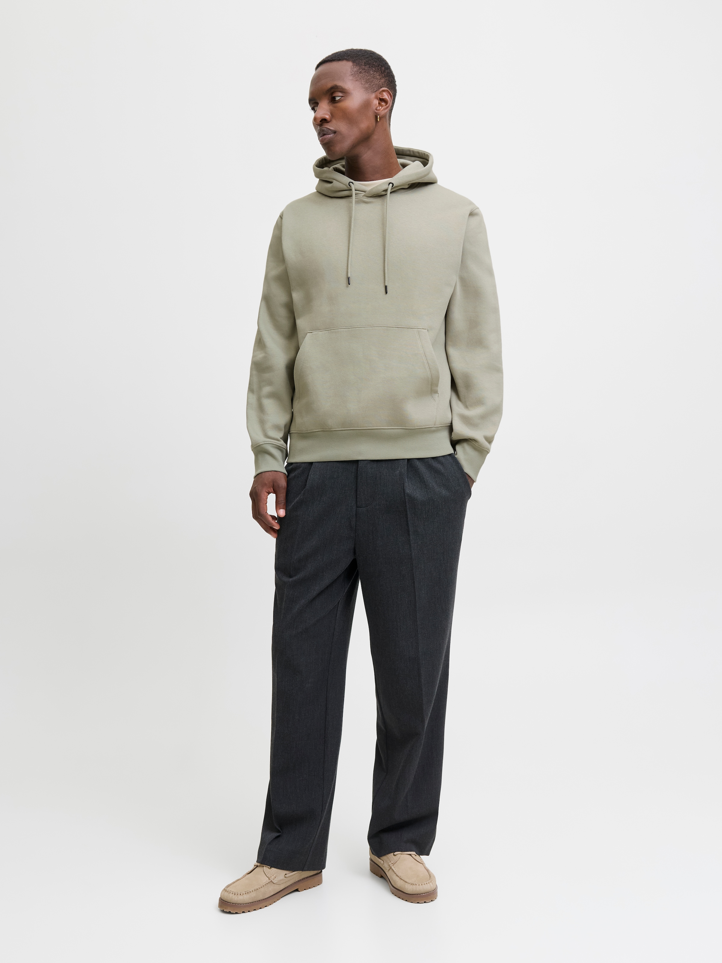 Jack & Jones Kapuzensweatshirt »JJESTAR BASIC SWEAT HOOD NOOS«, mit Rippbündchen