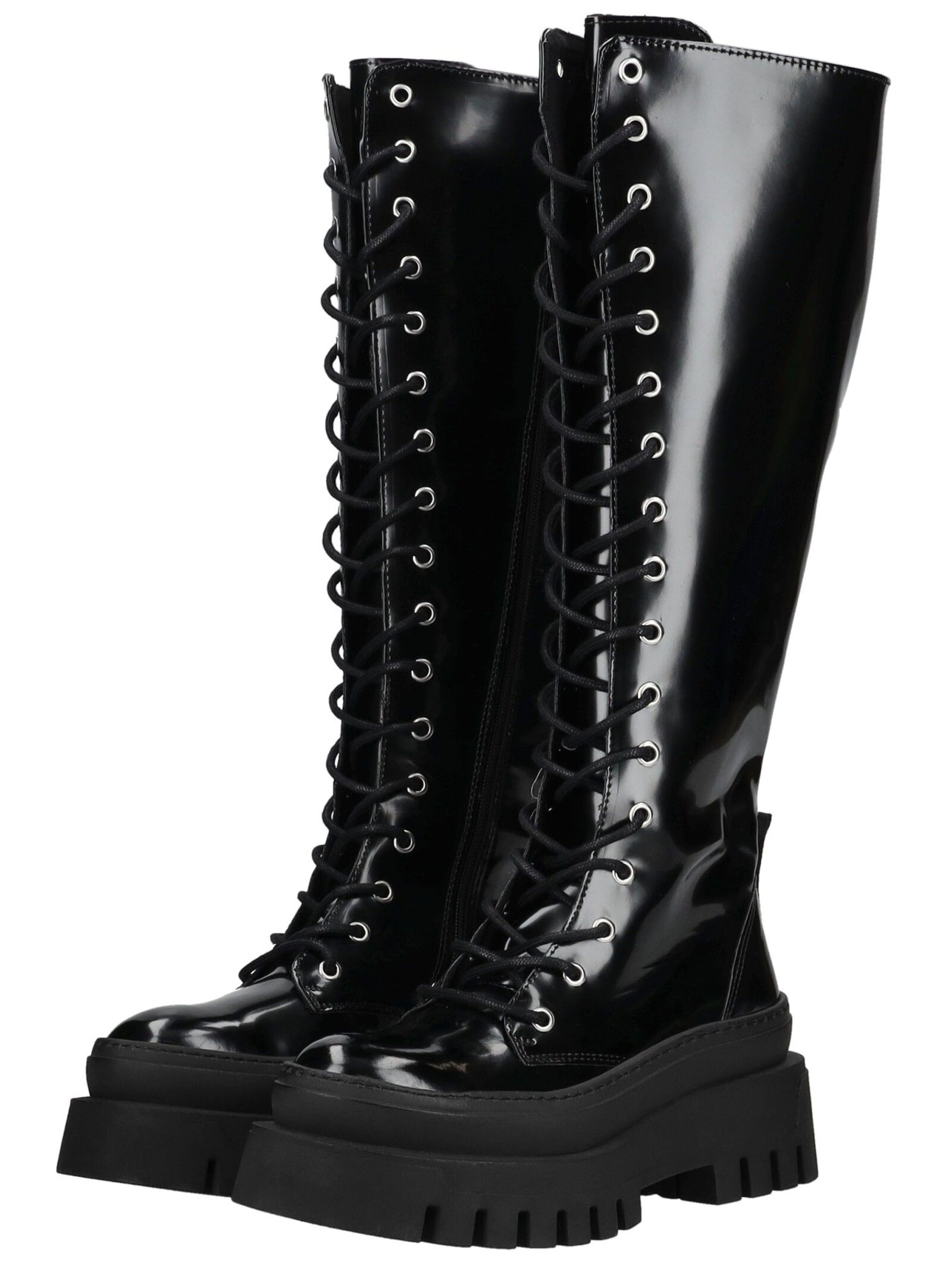 STEVE MADDEN Schnürstiefel »STEVE MADDEN Stiefel Lederimitat«