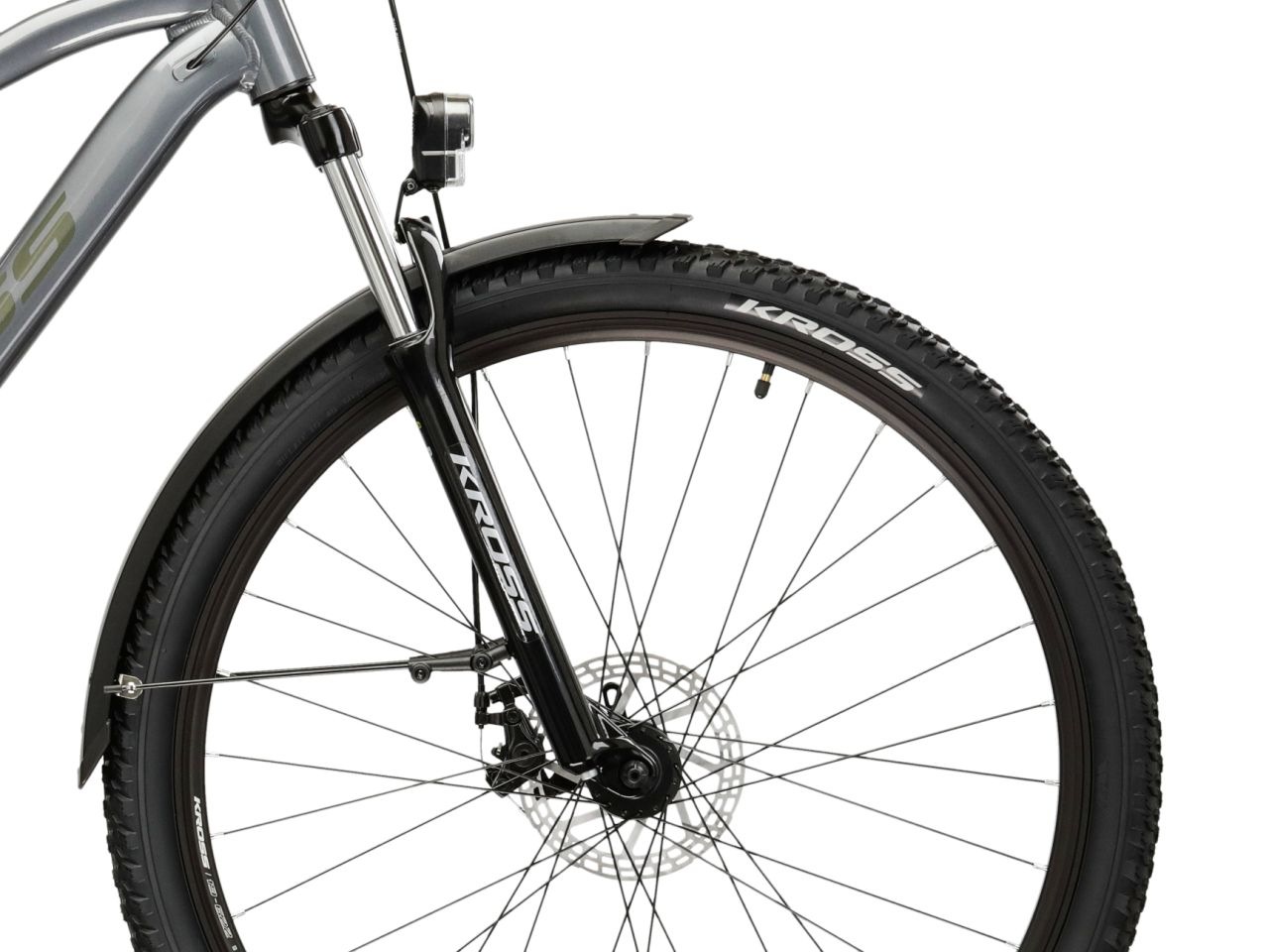 Kross Mountainbike »KROSS Mountainbike Hardtail 27,5" Hexagon 2.0 Eq grau 21 Gänge« 21 Gang Shimano ALTUS M310 Schaltwerk Kettenschaltung