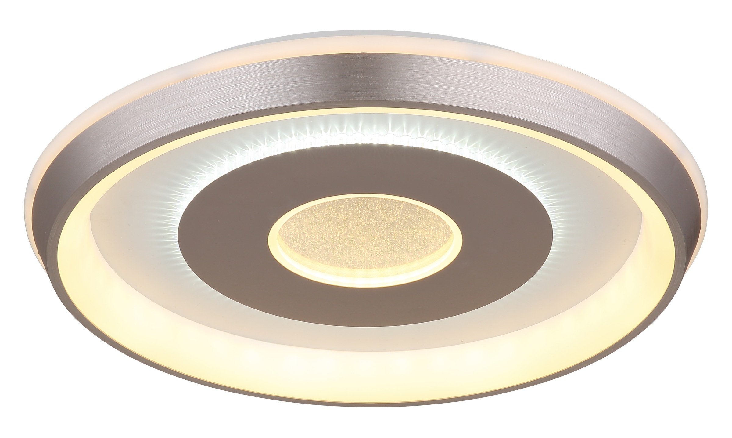 GLOBO LIGHTING Deckenleuchte »WILLIAMSON« LED-Modul 1 Stk. warmweiß - kaltweiß Deckenlampe Wohnzimmer-Leuchte Schlafzimmer-Leuchte Flur Küche