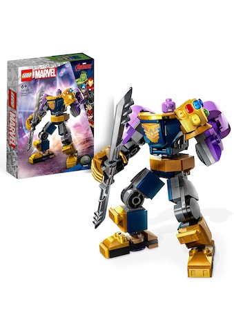 LEGO® Konstruktionsspielsteine »Thanos Mech (76242), LEGO® Marvel«, (113 St.), Made in... kaufen