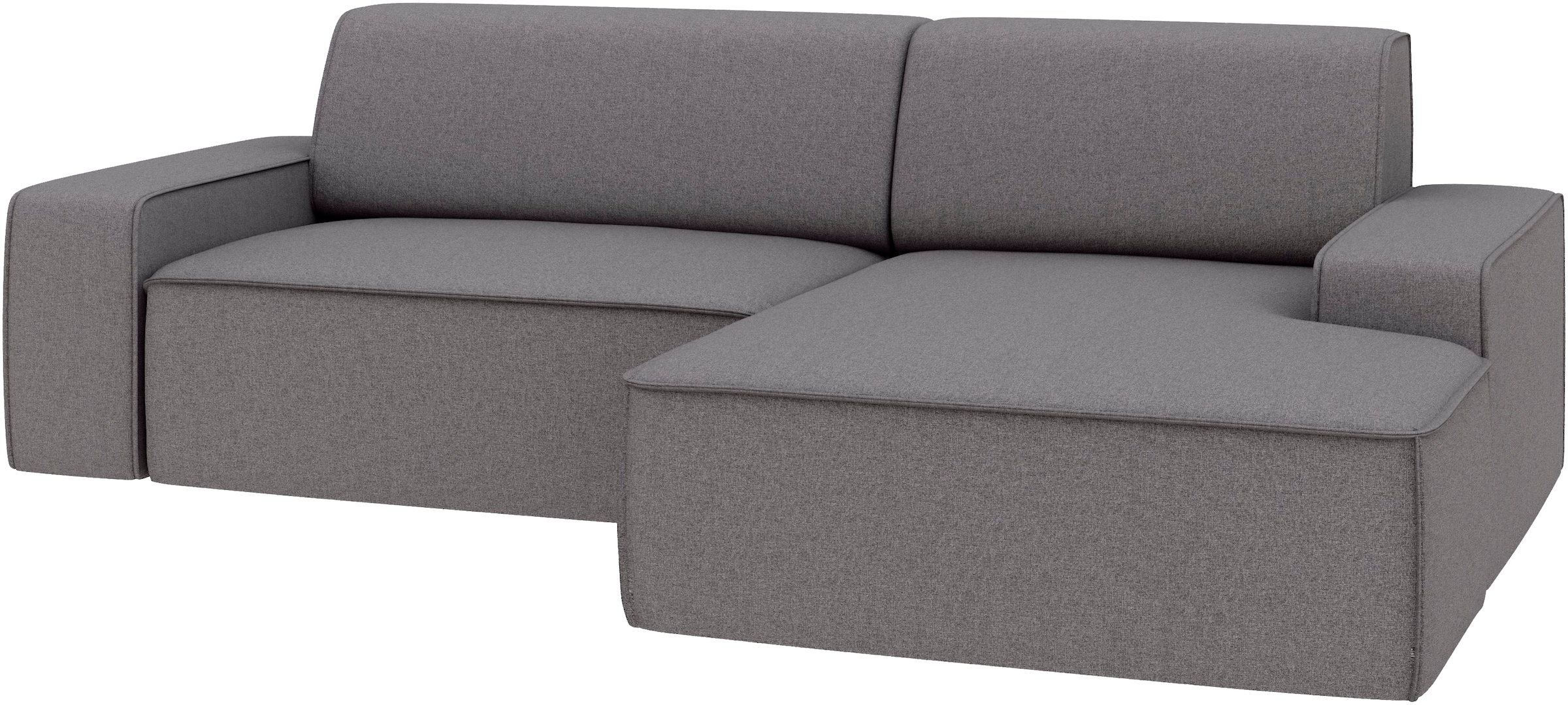 TRENDMANUFAKTUR Ecksofa »Graz, wahlweise mit Sitzvorschub und Bettkasten, L-Form, Breite 246 cm«, in Cord-, haustierfreundlichem LEO Struktur- oder LUMOS-3D-Bezug
