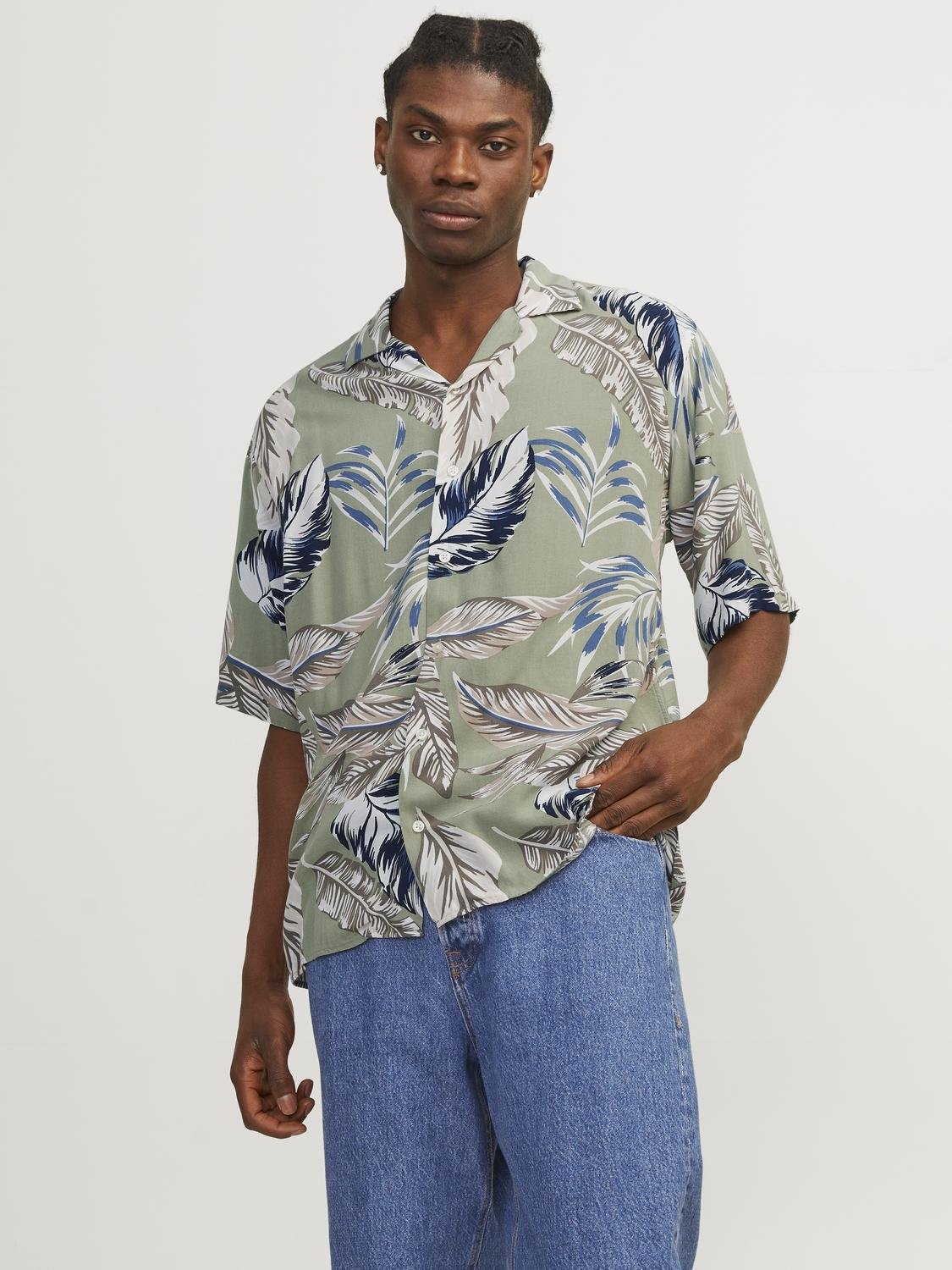 Jack & Jones Hawaiihemd »JJEJEFF AOP RESORT SHIRT SS SN«