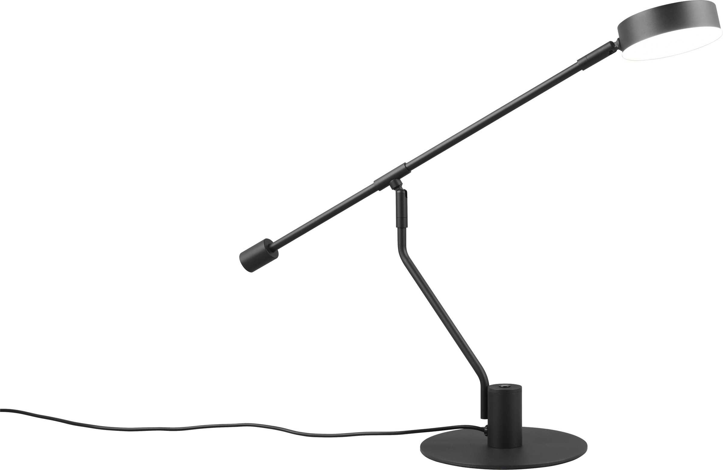TRIO Leuchten LED Schreibtischlampe »MANDURO, LED Tischleuchte Leseleuchte 6W 560 Lumen CCT dimmbar« LED-Board 1 Stk. Farbwechsler 2700-6500K warmweiß bis kaltweiß und per Touch stufenlos dimmbar