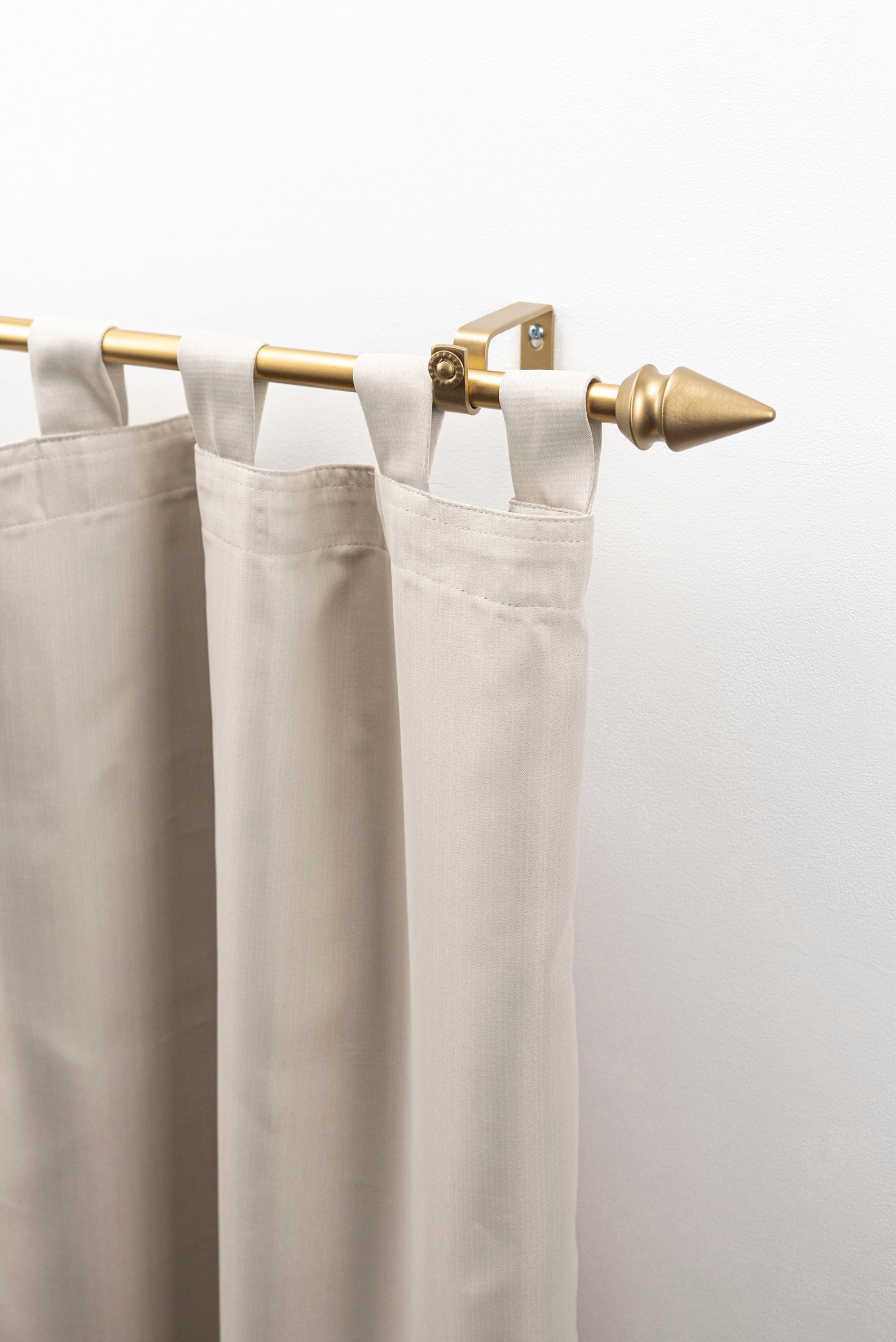 GARESA Gardinenstange »SPYRNA mit offenem Träger« Ø 16 mm 1 läufig-läufig W günstig online kaufen