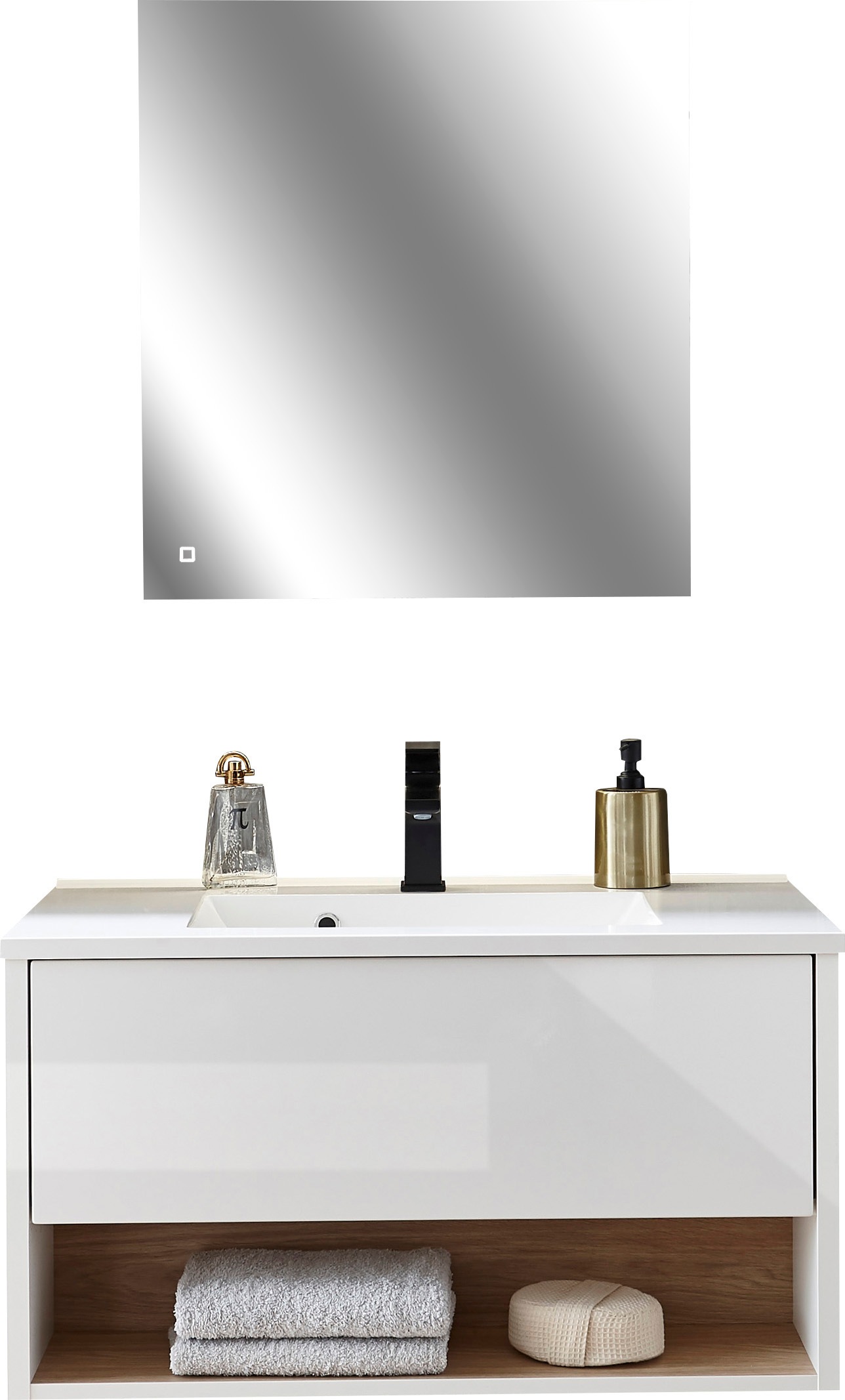 Places of Style Badmöbel-Set »Studio Line, Bad im modernen Design, 2-teilig günstig online kaufen