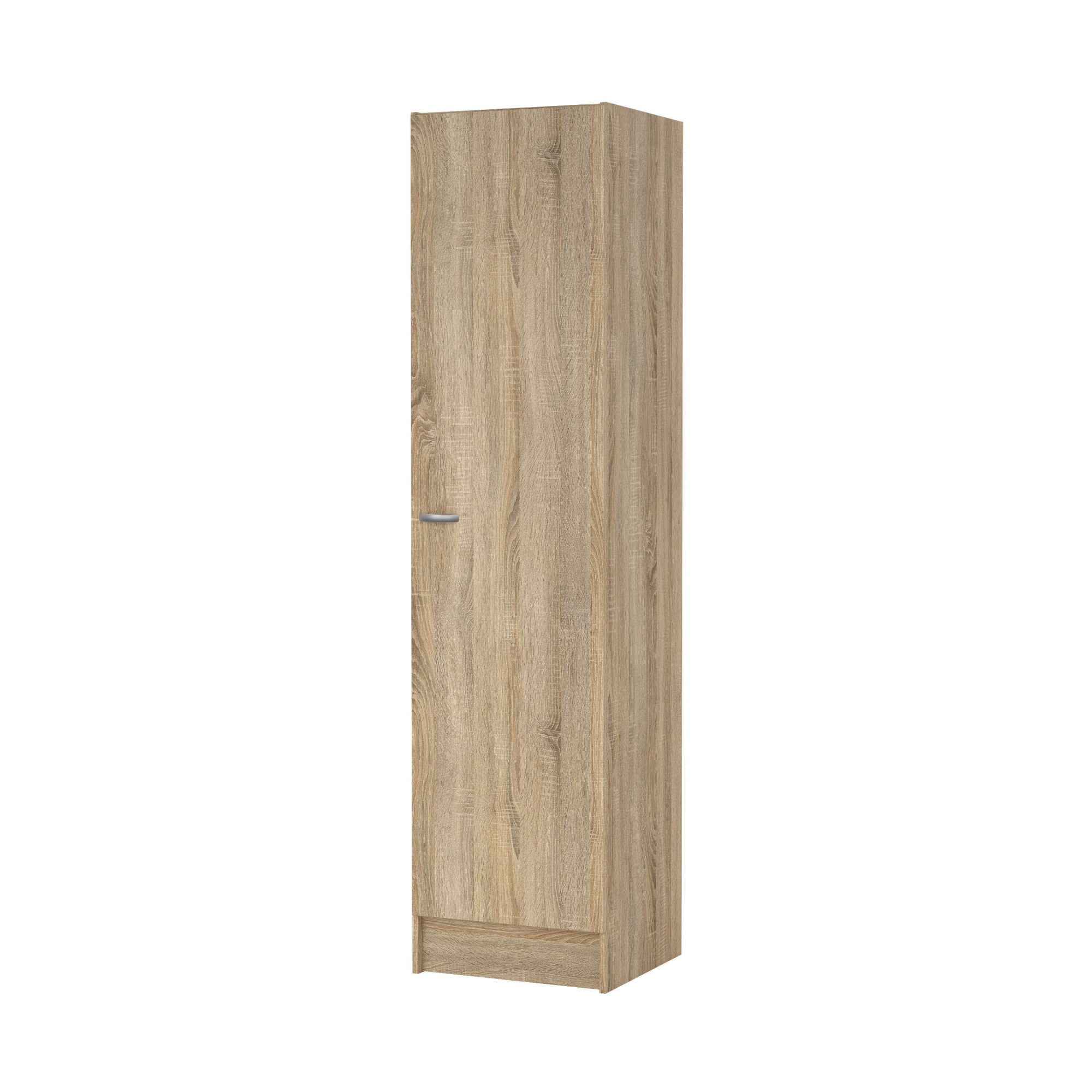 INOSIGN Drehtürenschrank »Focus, Kleiderschrank, Stauraum«, 1 Tür, 4 Einlegeböden, schmal, vielseitig einsetzbar, Breite 49 cm