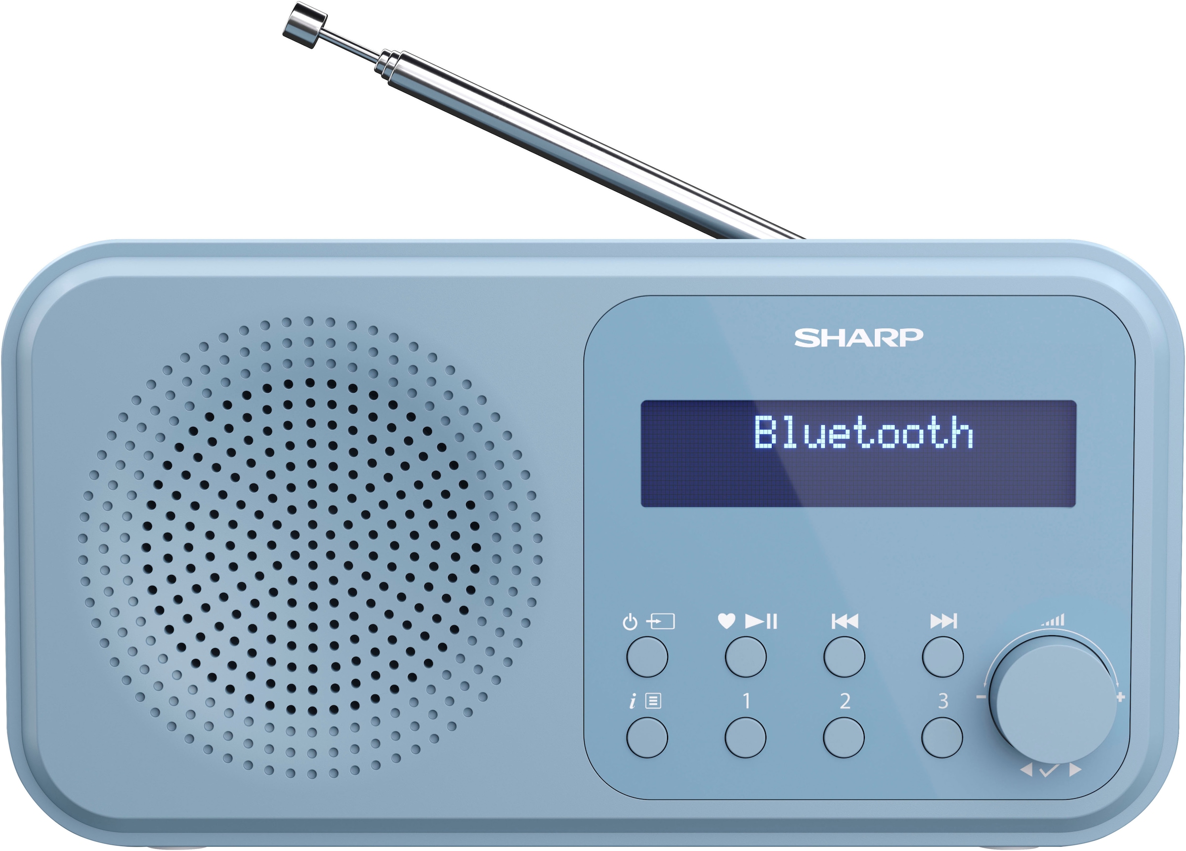 Sharp Radio »DR-P420«, (Bluetooth-A2DP Bluetooth-AVRCP Bluetooth Digitalradio (DAB+)-FM-Tuner mit RDS 2 W)