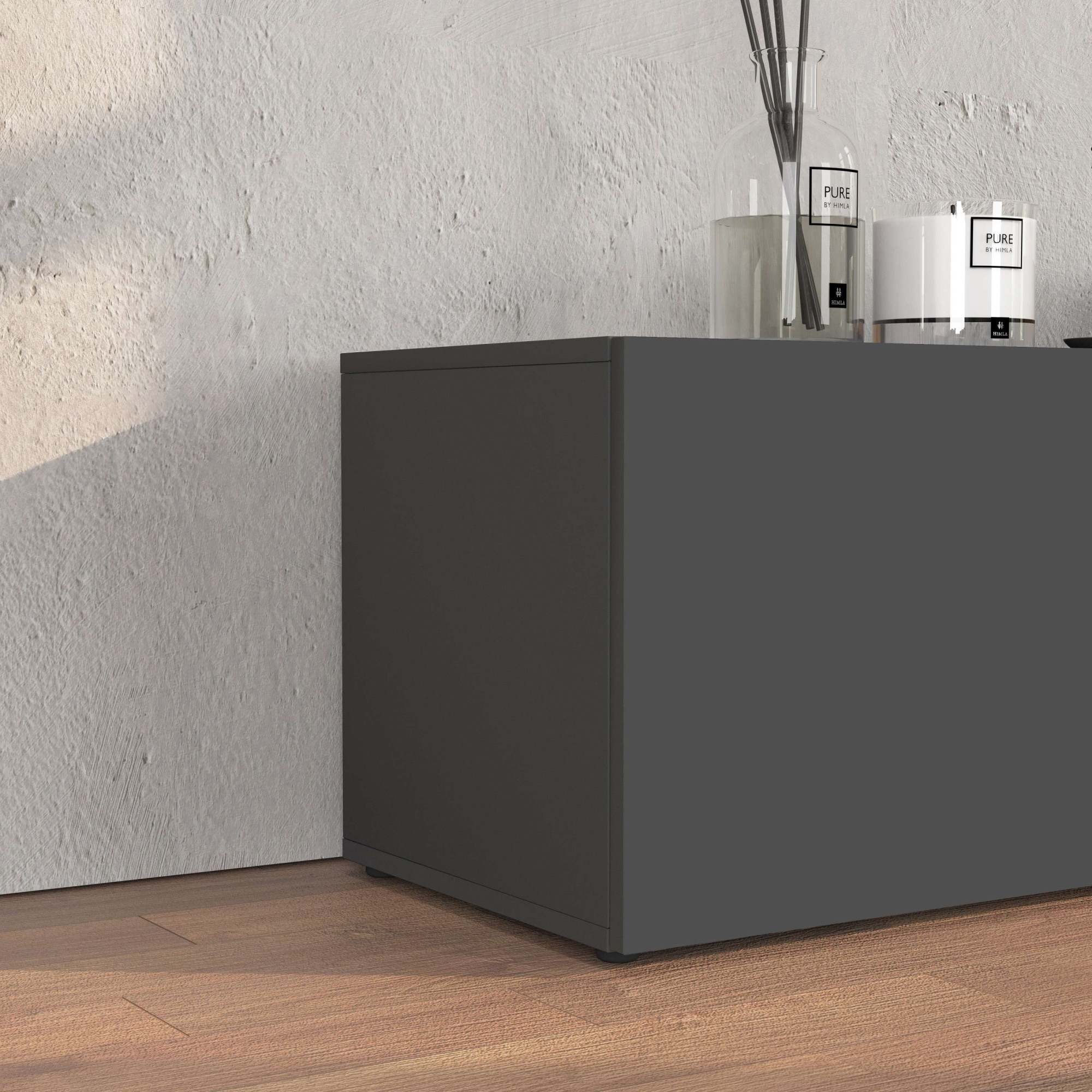 INOSIGN TV-Wand »Chronos TV-Set, Wohnwand – Elemente frei platzierbar, Made in Italy« Set, 2-er set, 2 Stk. tlg.