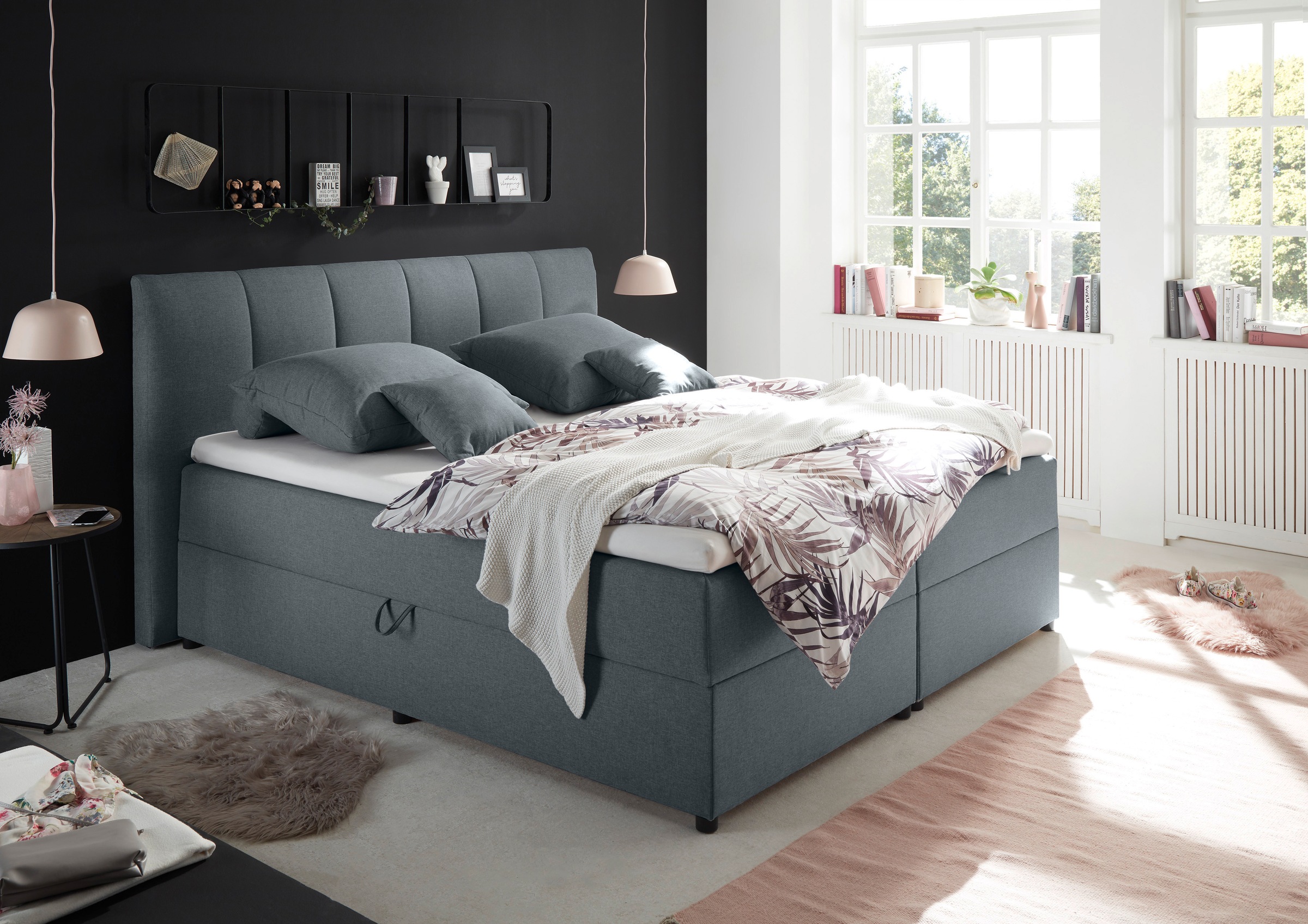ED EXCITING DESIGN Boxbett »"Granada" inkl. Bettkasten und Topper«, erhältl günstig online kaufen