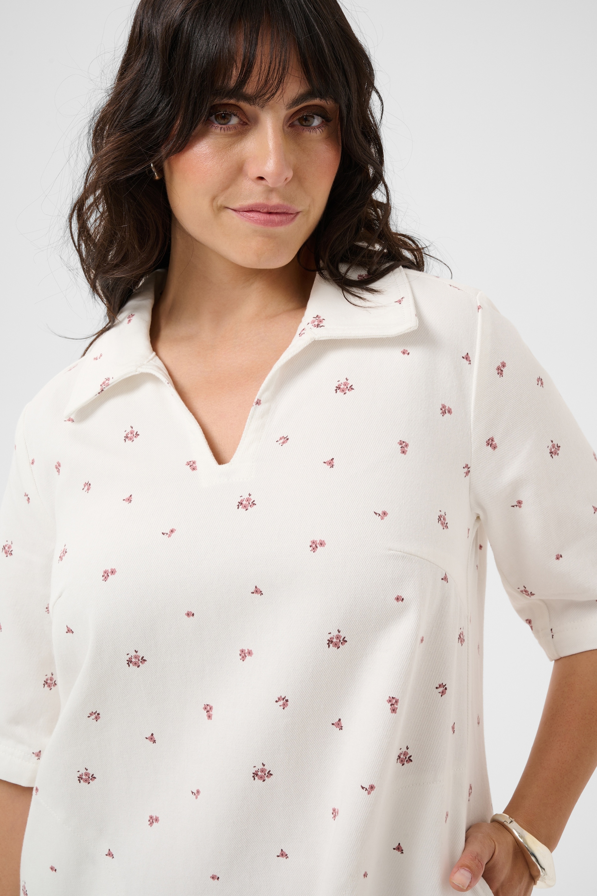 KAFFE Curve Jeanskleid »Damen Denimkleid KCflorina«