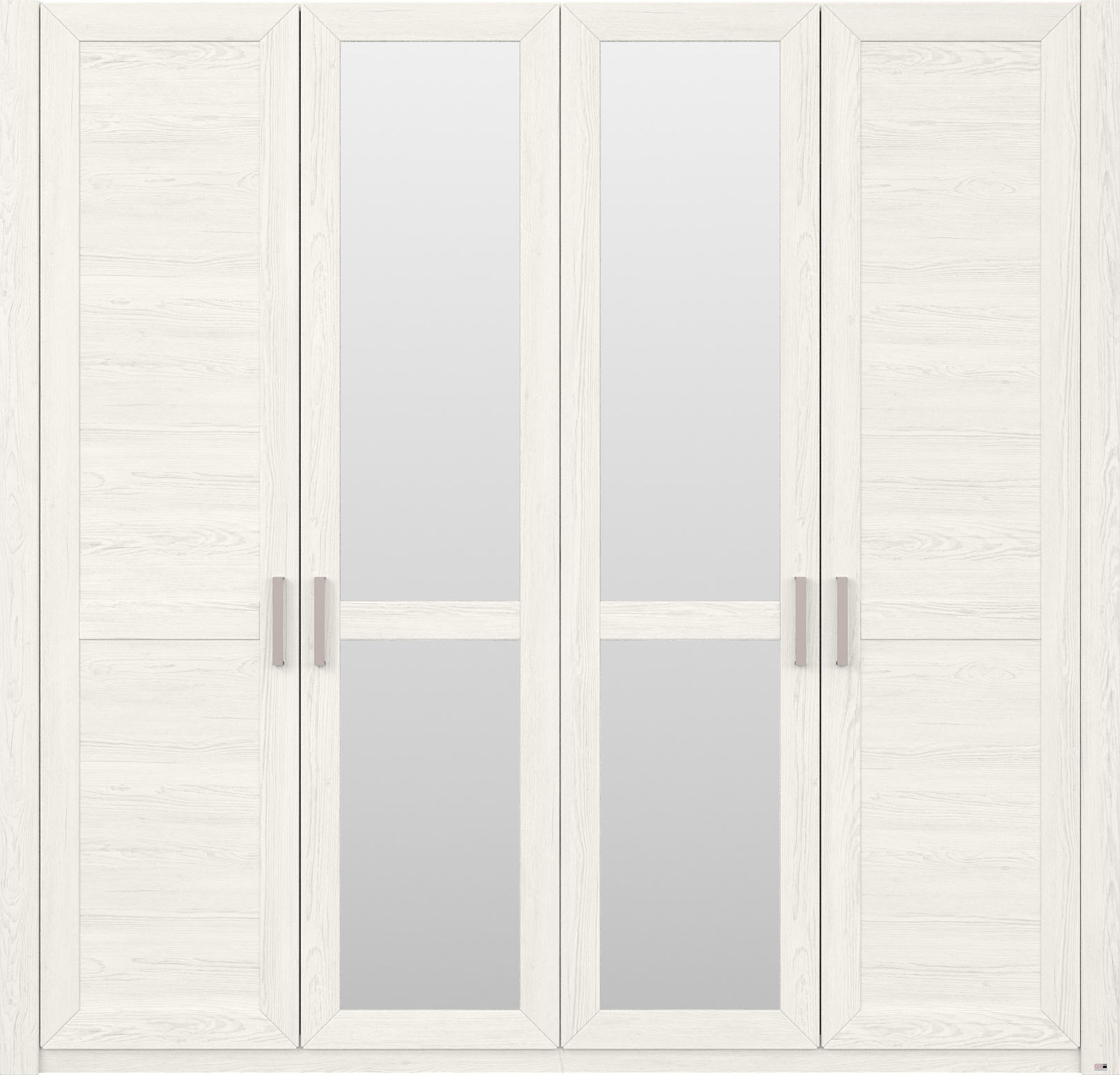 set one by Musterring Kleiderschrank »York Schlafen«, (1 St.), mit Holz- und Spiegeltüren,verschiedene Breiten, Höhe 207 x T 60 cm