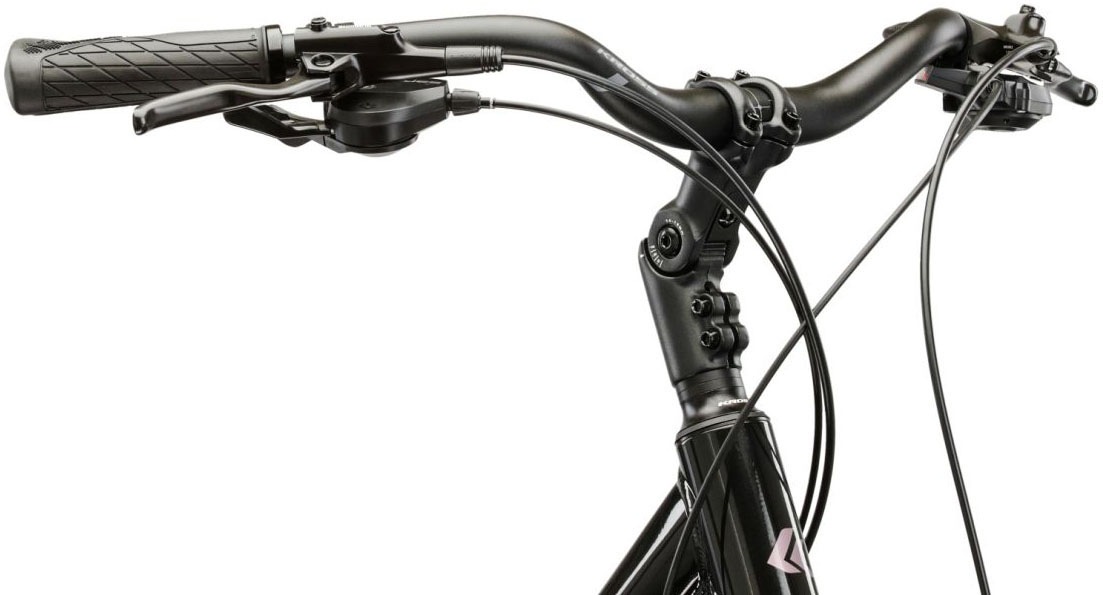 Kross Trekkingrad »Damen-Trekkingrad 28" Trans 7.0 Schwarz 20 Gänge« 20 Gang Shimano CUES U6020 Schaltwerk Kettenschaltung