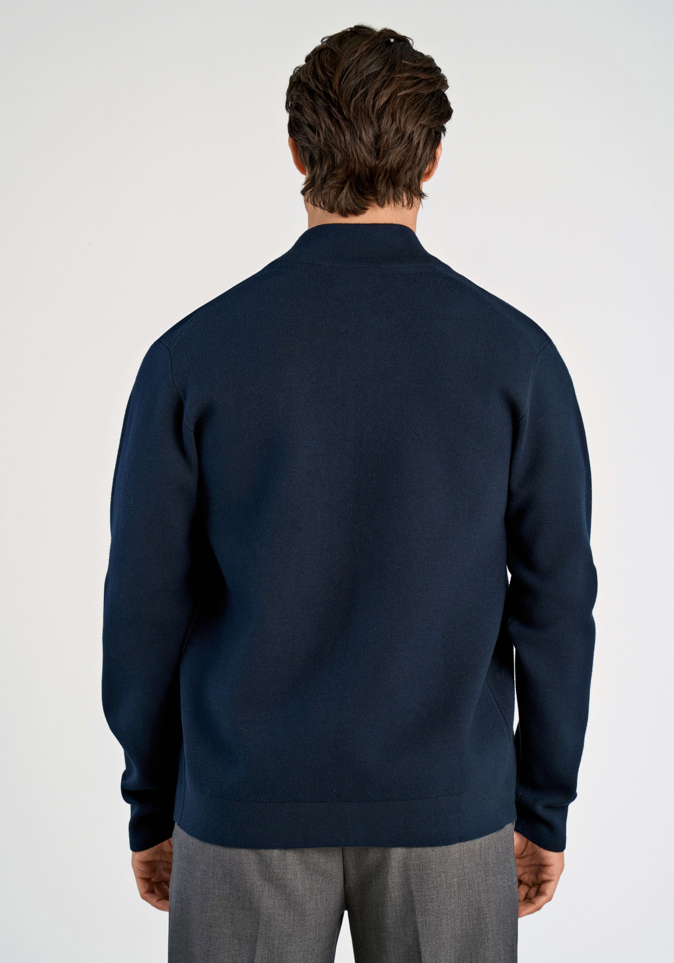 LINDBERGH Cardigan mit Viskose und Reißverschluss