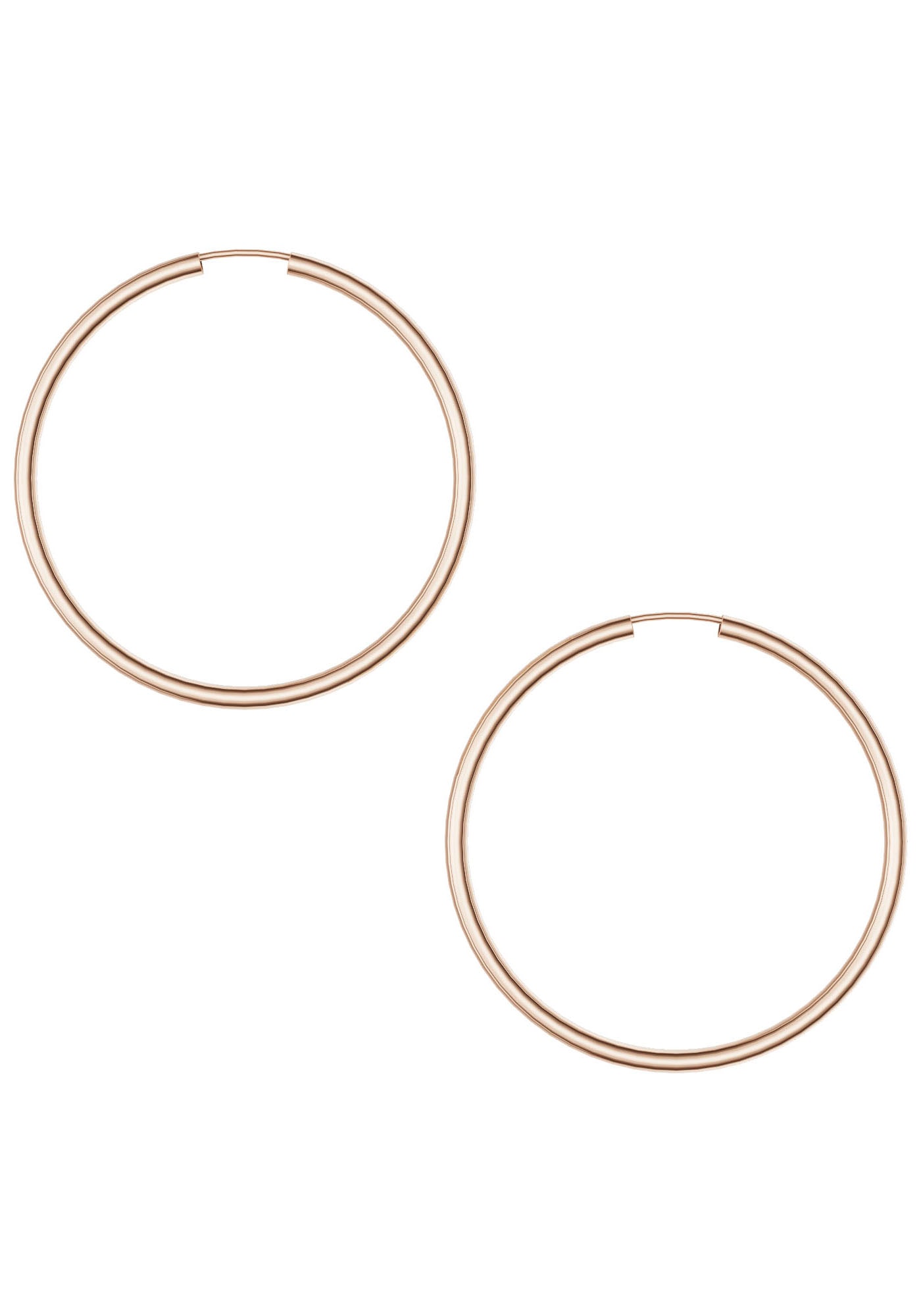 Firetti Paar Creolen »Schmuck Geschenk Silber 925 2,5 mm breit«, Made in Germany
