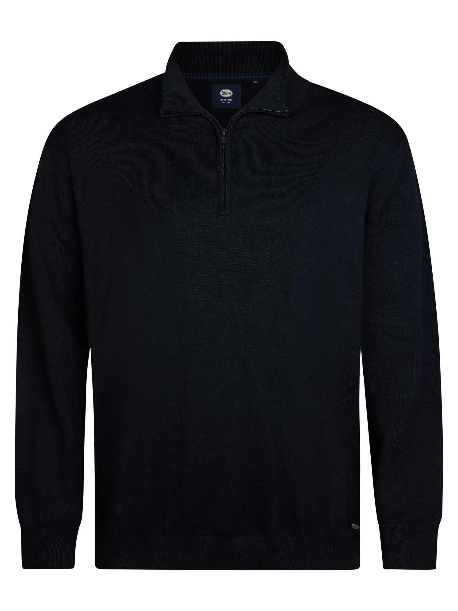 Petrol Industries Troyer mit Rippbündchen