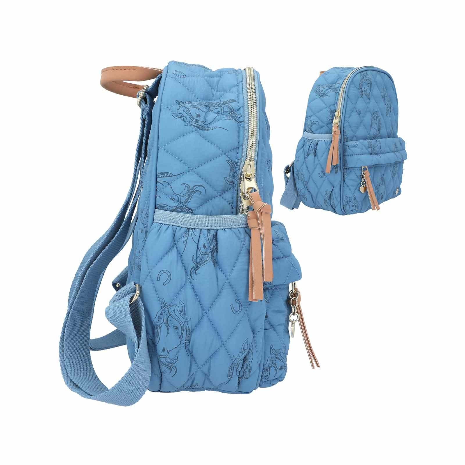 Depesche Rucksack »Rucksack Blue Quilt Miss Melody blau«
