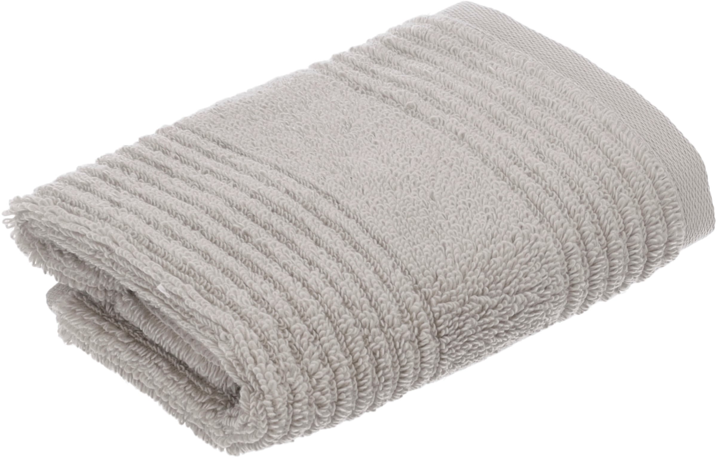Vossen Waschlappen »Tomorrow«, (3 St.), mit Streifenstruktur günstig online kaufen