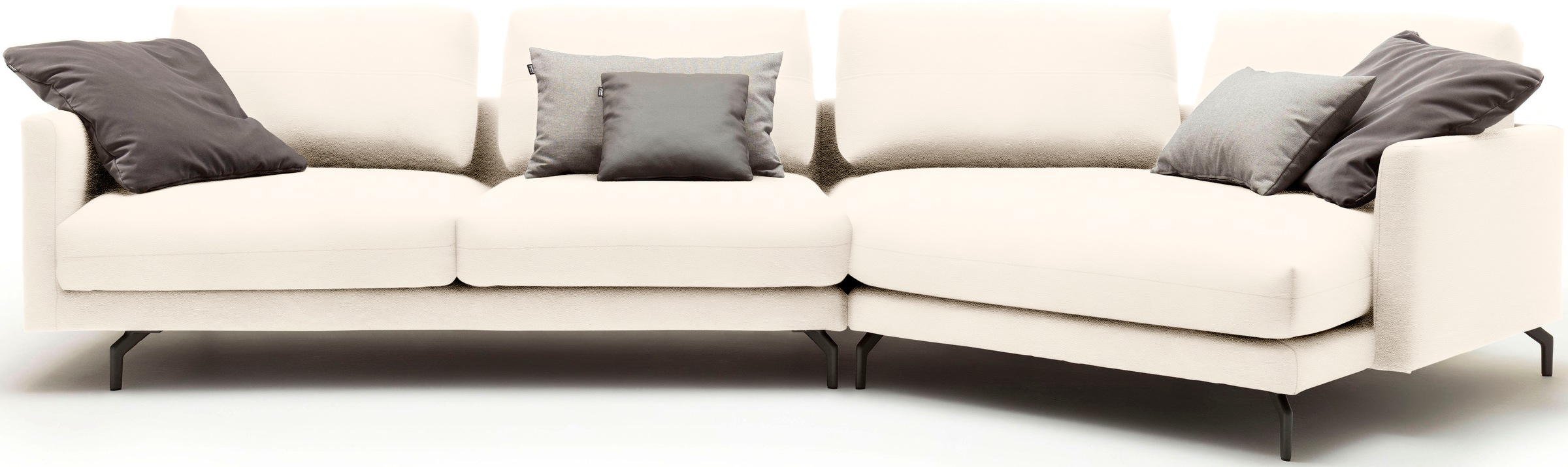 Creation BY ROLF BENZ Wohnlandschaft »CR.414«, Wahlweise aus Leder oder Chenille