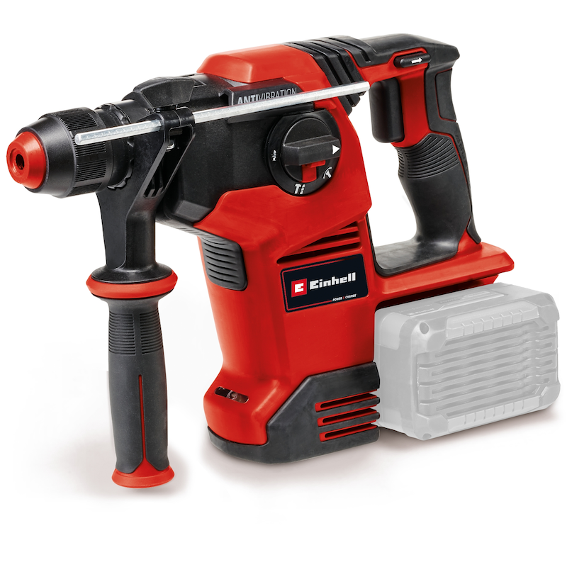 EINHELL Akku-Bohrhammer »TP-HD 36/30 Li BL +4 - Solo« ohne Akku und Ladegerät rot 4 Funktionen: Bohren/Hammerbohren/Meißeln mit und ohne Fixierung