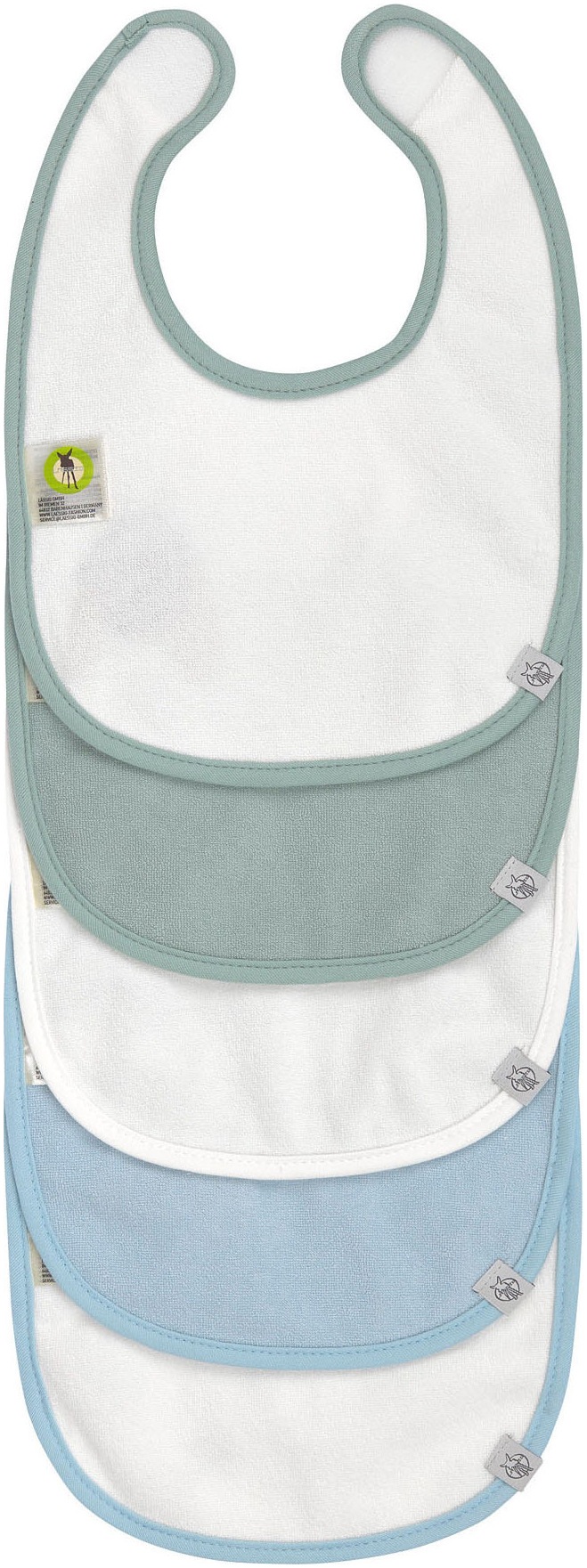 LÄSSIG Lätzchen »Tiny Team Dog« Set, 5 Stk. tlg.