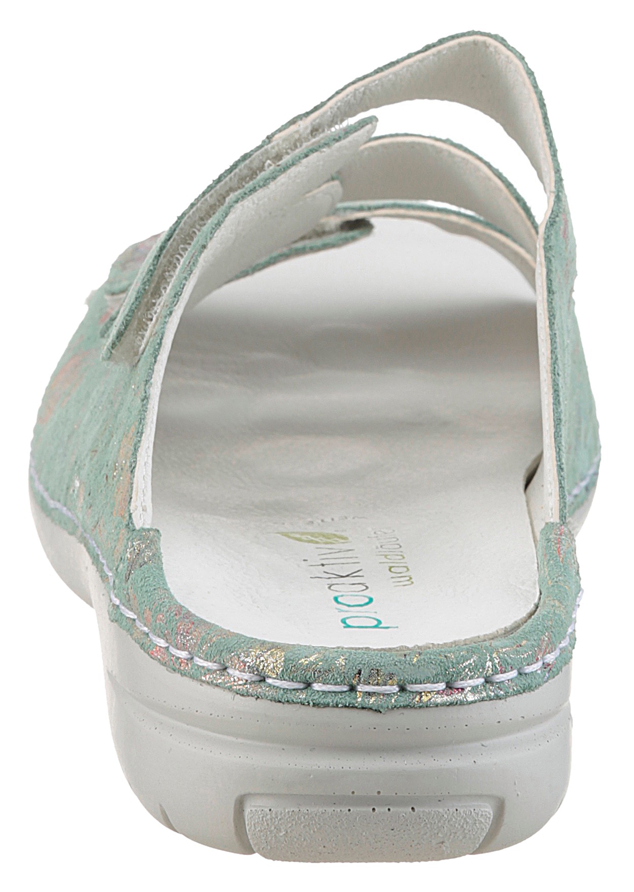 Waldläufer Pantolette »GUNNA«, Klettschuh, Sommerschuh, Komfortschuh in Bequemweite G (= weit)