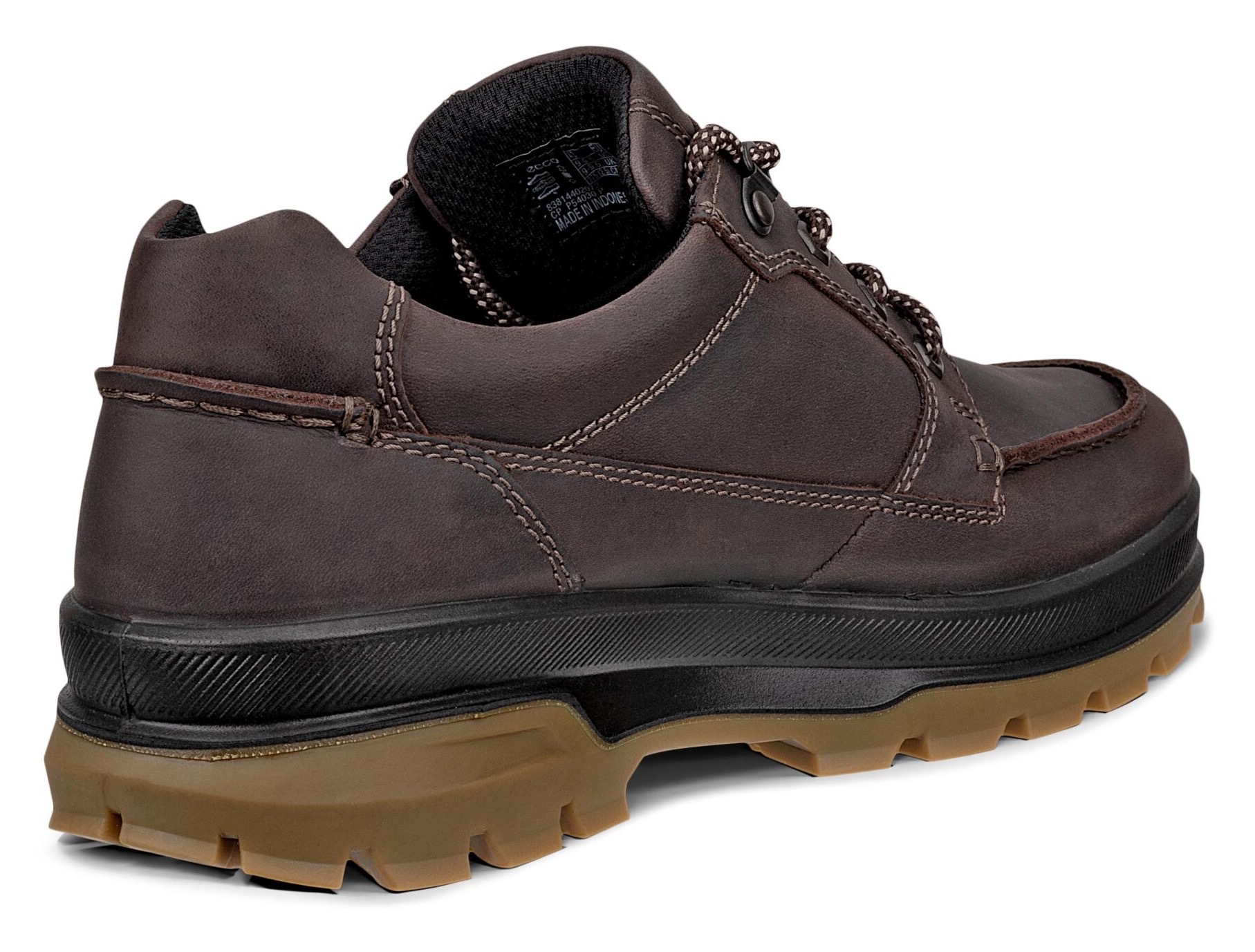 Ecco Schnürschuh »Rugged Track Wp Moc Toe«, Sneaker, Outdoorschuh mit waterproof-Ausstattung