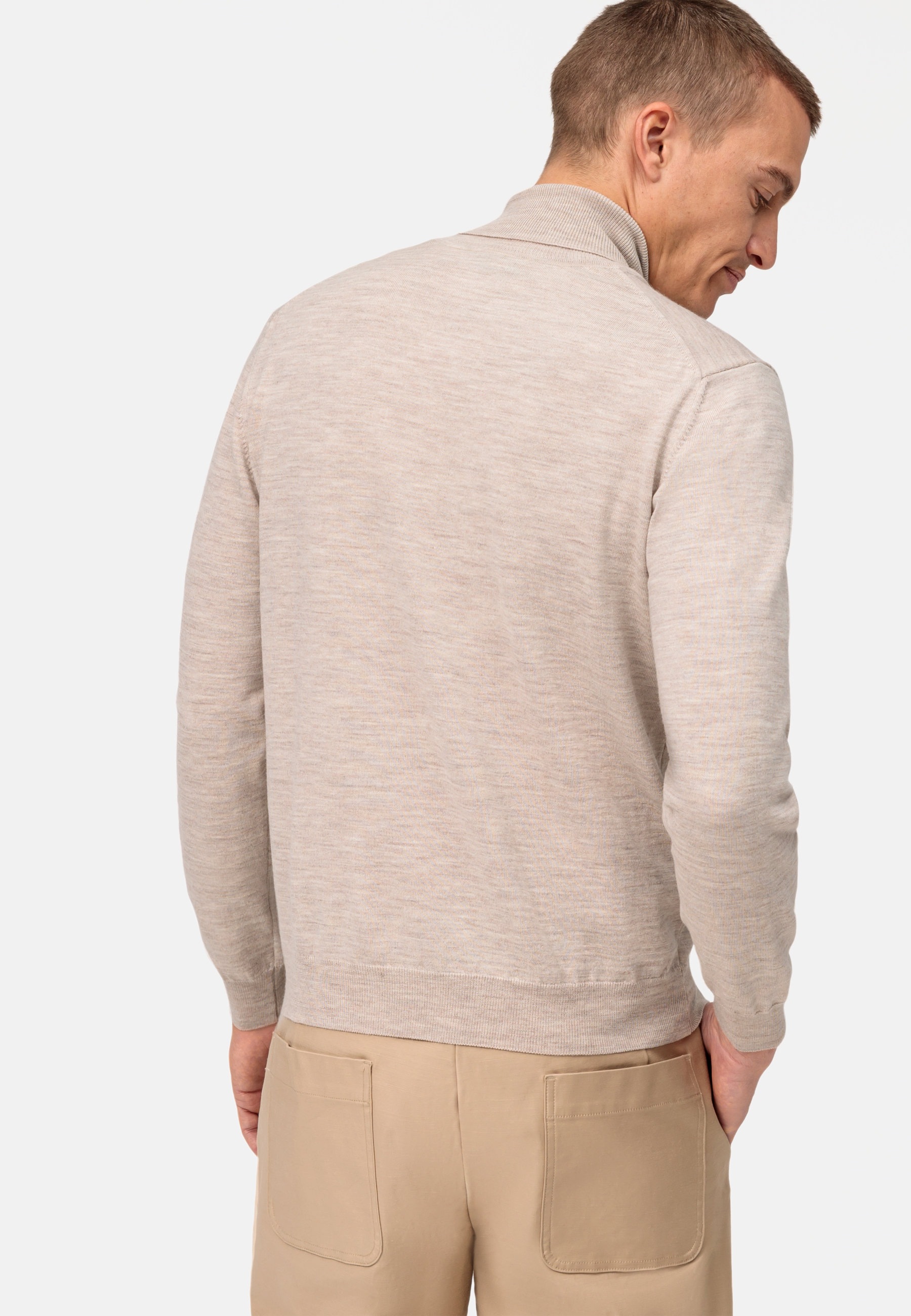OLYMP Rollkragenpullover »OLYMP Casual Strick«