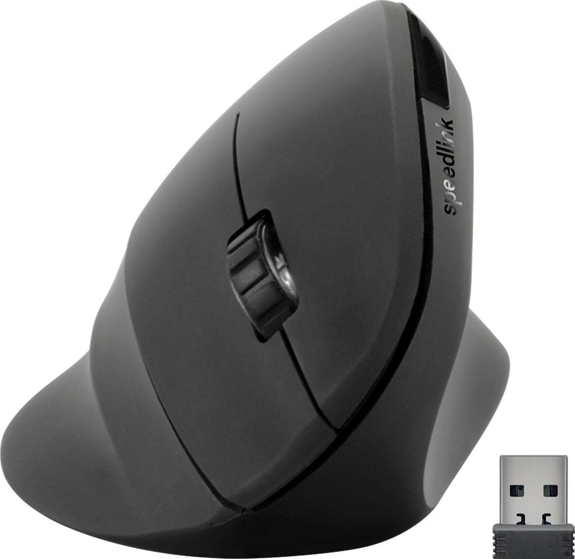 Speedlink ergonomische Maus »PIAVO Ergonomic Vertical Mouse - Wireless«, Kabellose Verbindung