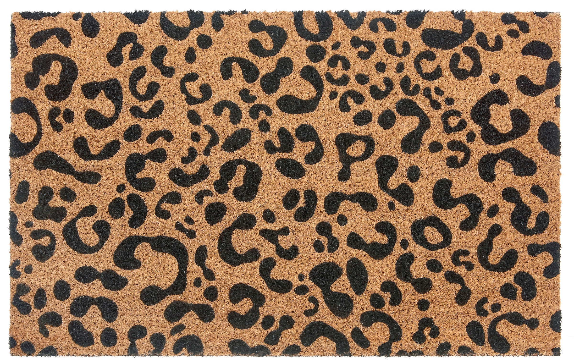 HANSE Home Fußmatte »Mix Mats Kokos Leopard Look«, rechteckig, 15 mm Höhe, günstig online kaufen