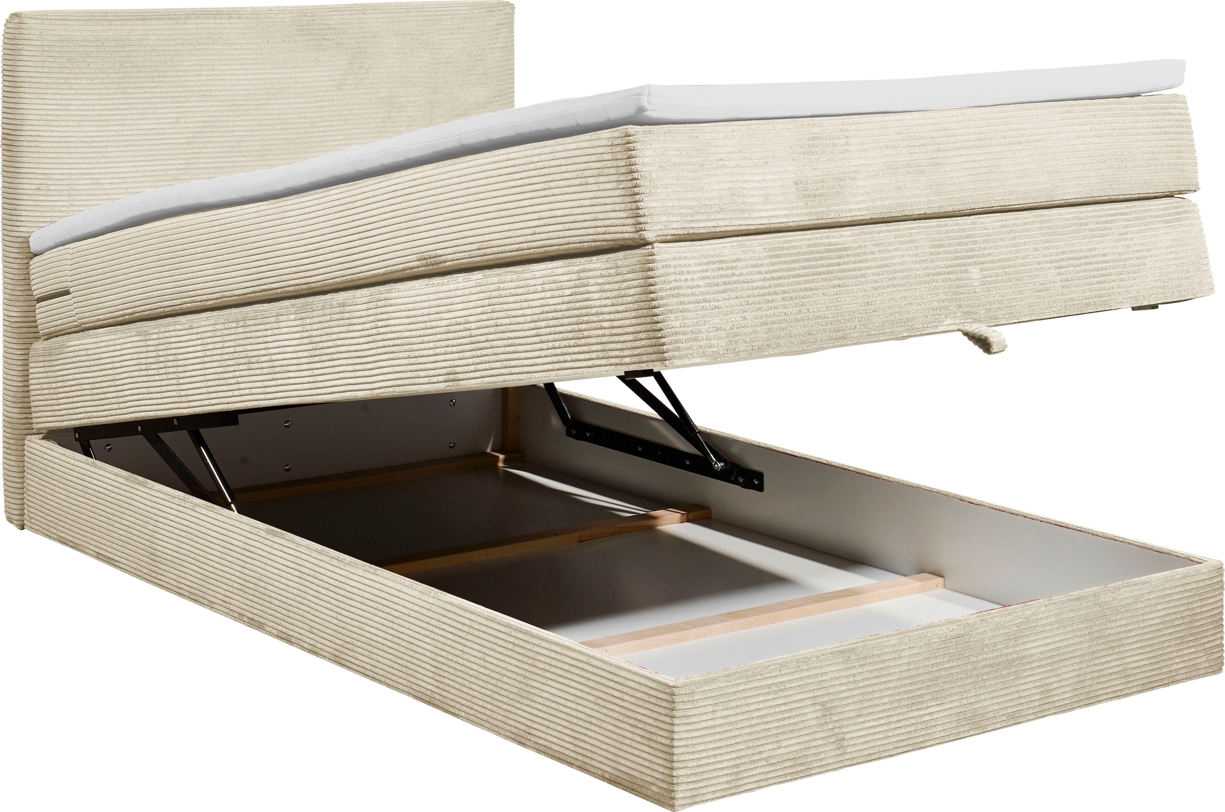 ED EXCITING DESIGN Boxspringbett »Luzern«, inkl. Bettkasten