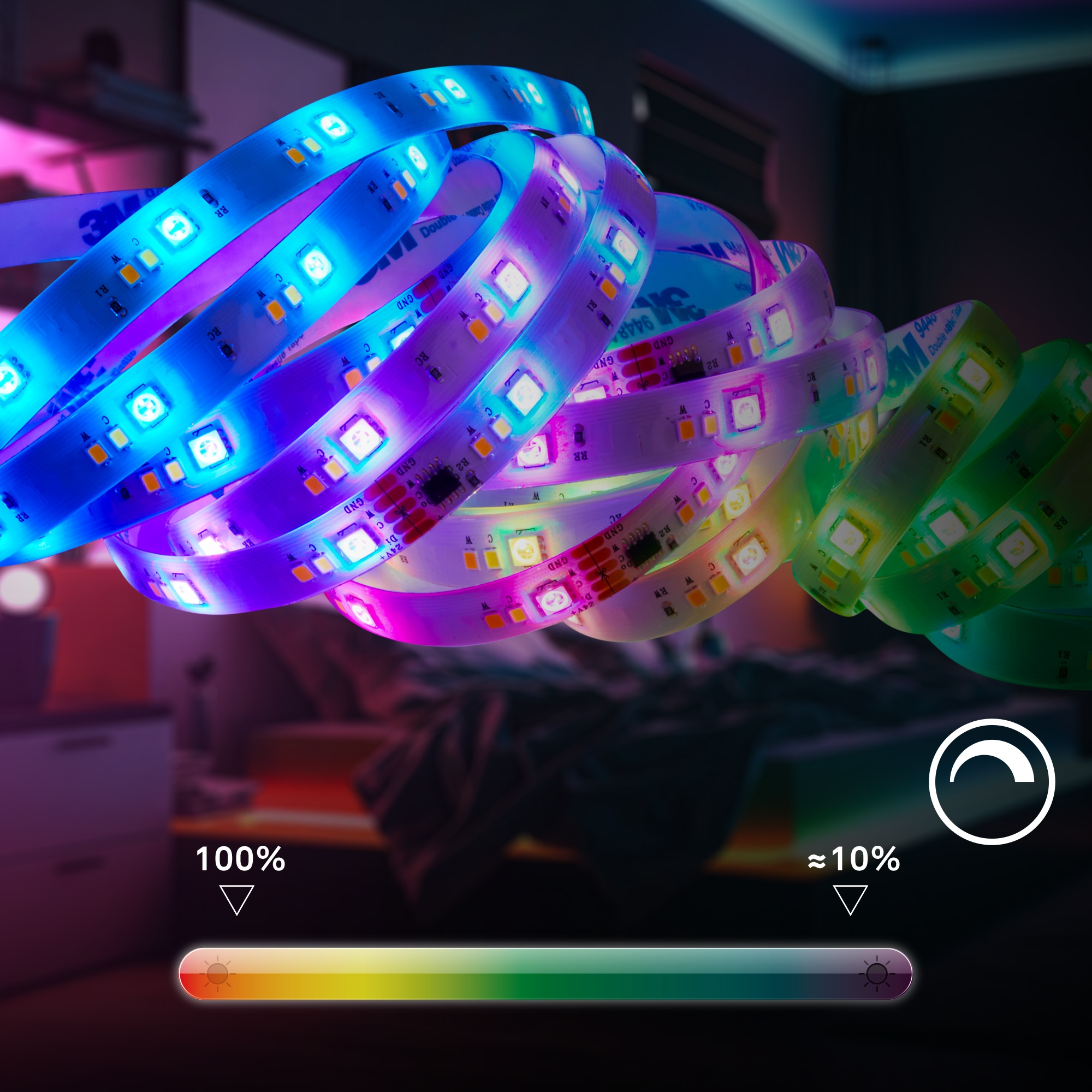 Briloner Leuchten LED Stripe »RGBIC 2354156«