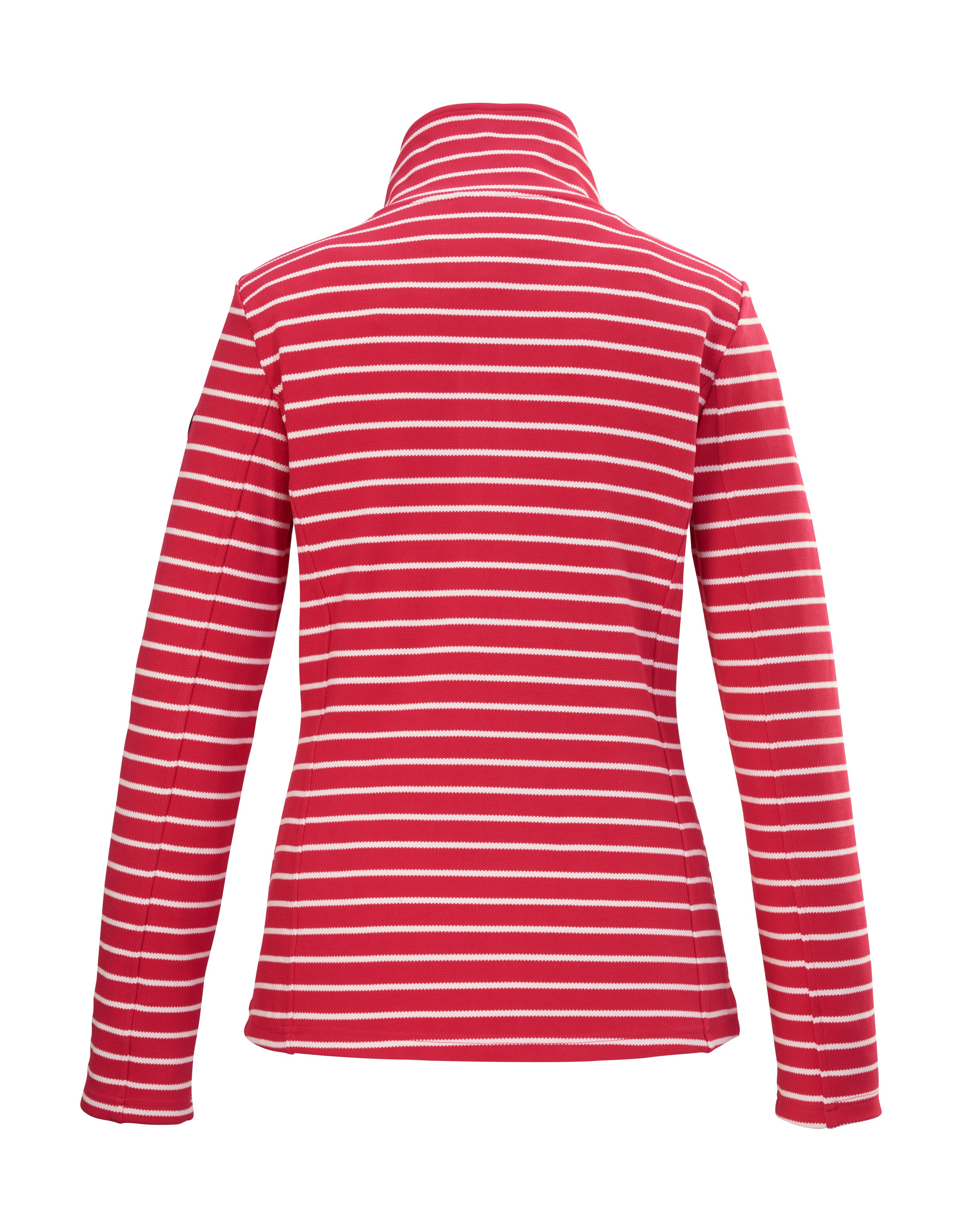 G.I.G.A. DX by killtec Strickjacke »GS 60 WMN FLX JCKT« Gestreifte Damenjacke, Stehkragen, Zipper-Taschen, Kinnschutz