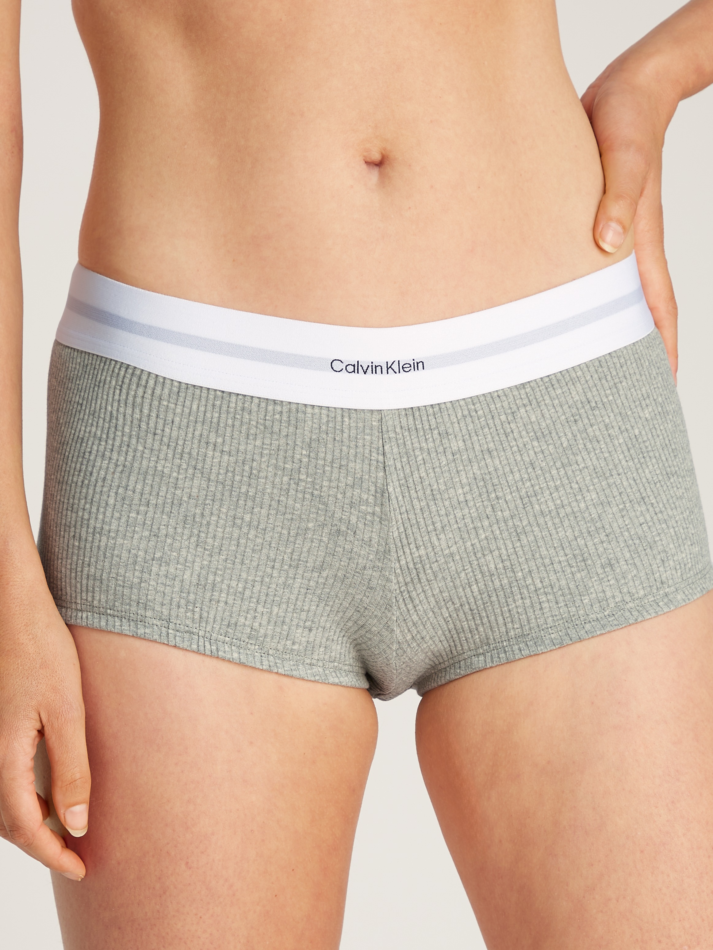 Calvin Klein Underwear Boxershorts »BOYSHORT«, mit Rippenstruktur