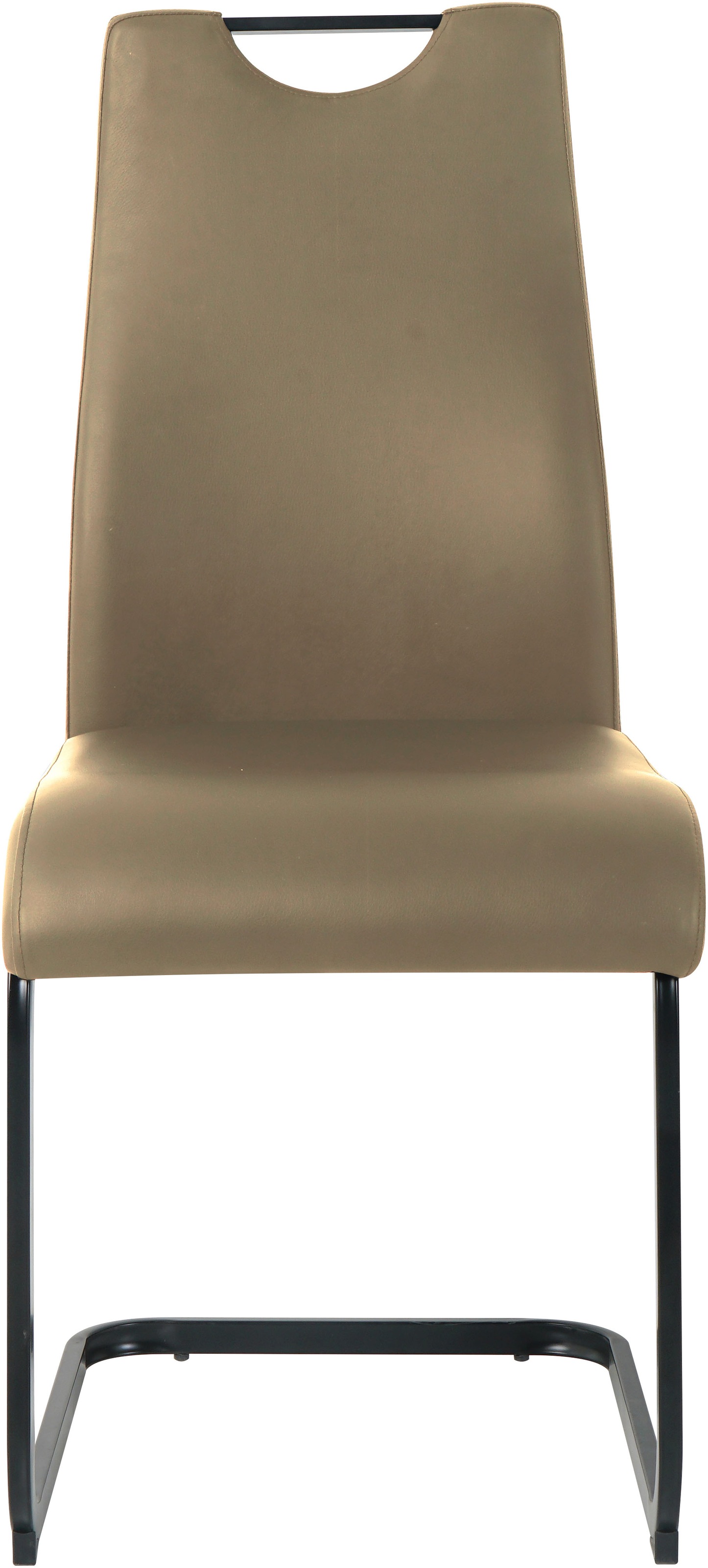 INOSIGN Freischwinger (Set) 2 Stk. Kunstleder mit Wellenunterfederung günstig online kaufen